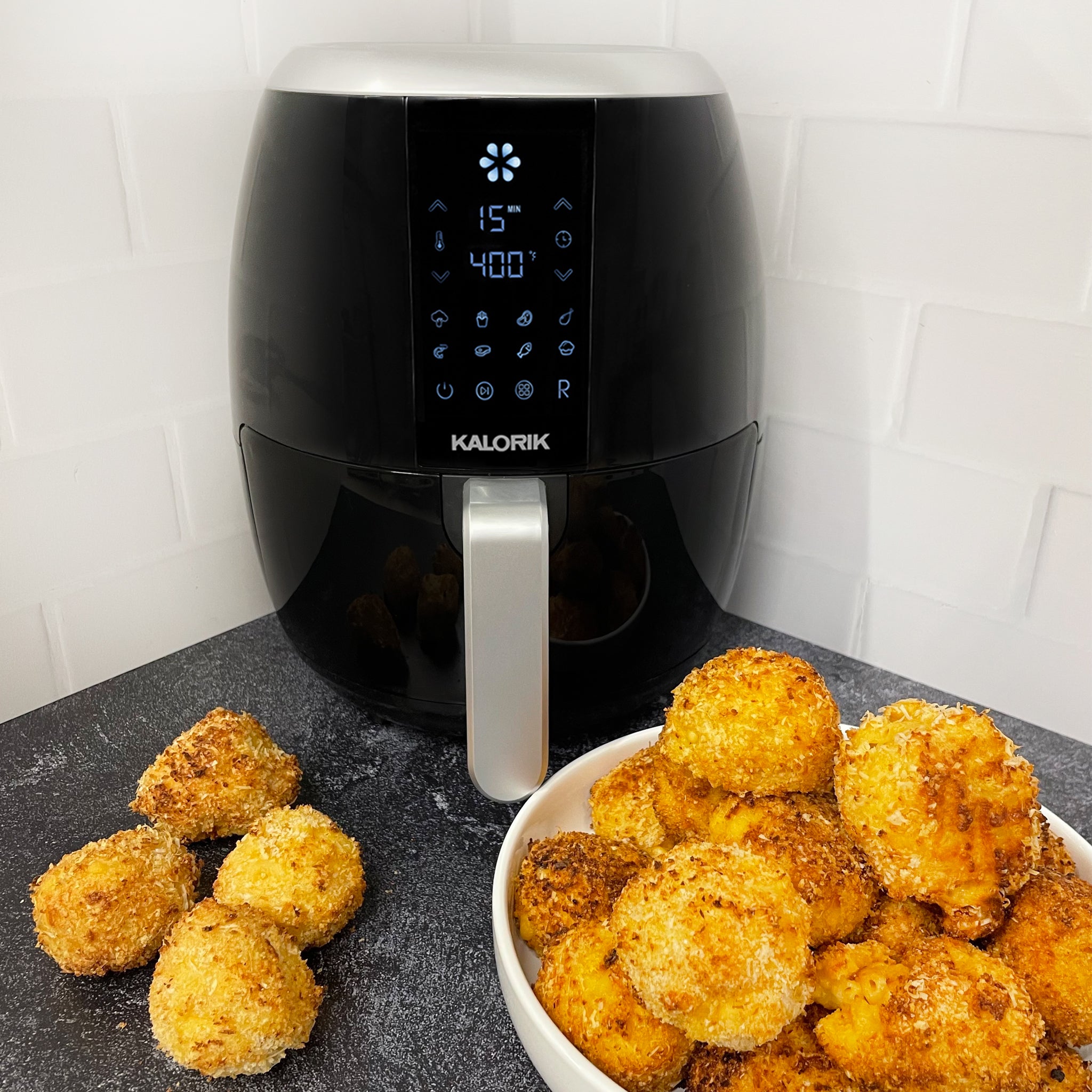 Air Fried Mac And Cheese Balls