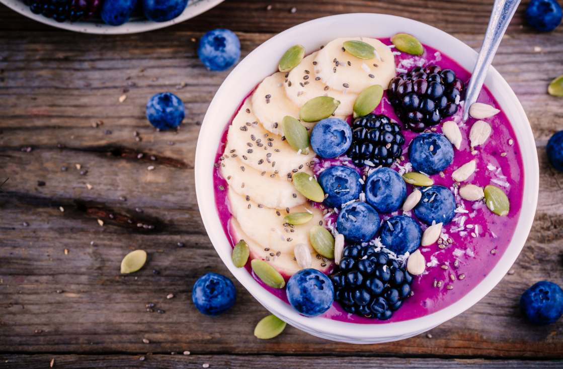 Acai Smoothie Bowl in the Kalorik Nutrition Blender