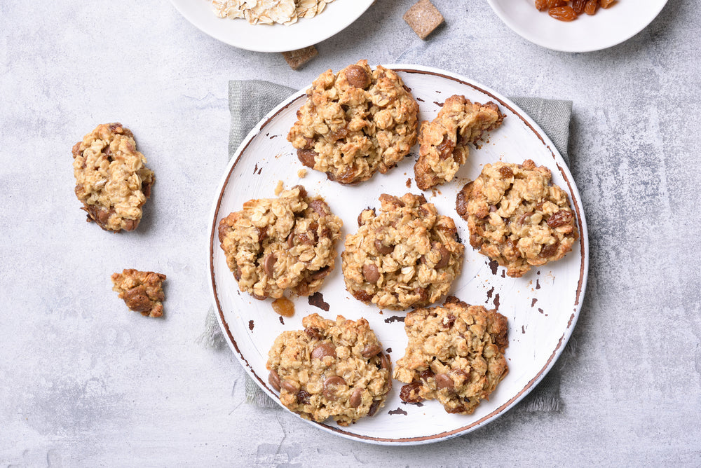 Chocolate Chip Oatmeal Cookies in the Kalorik MAXX Air Fryer Oven