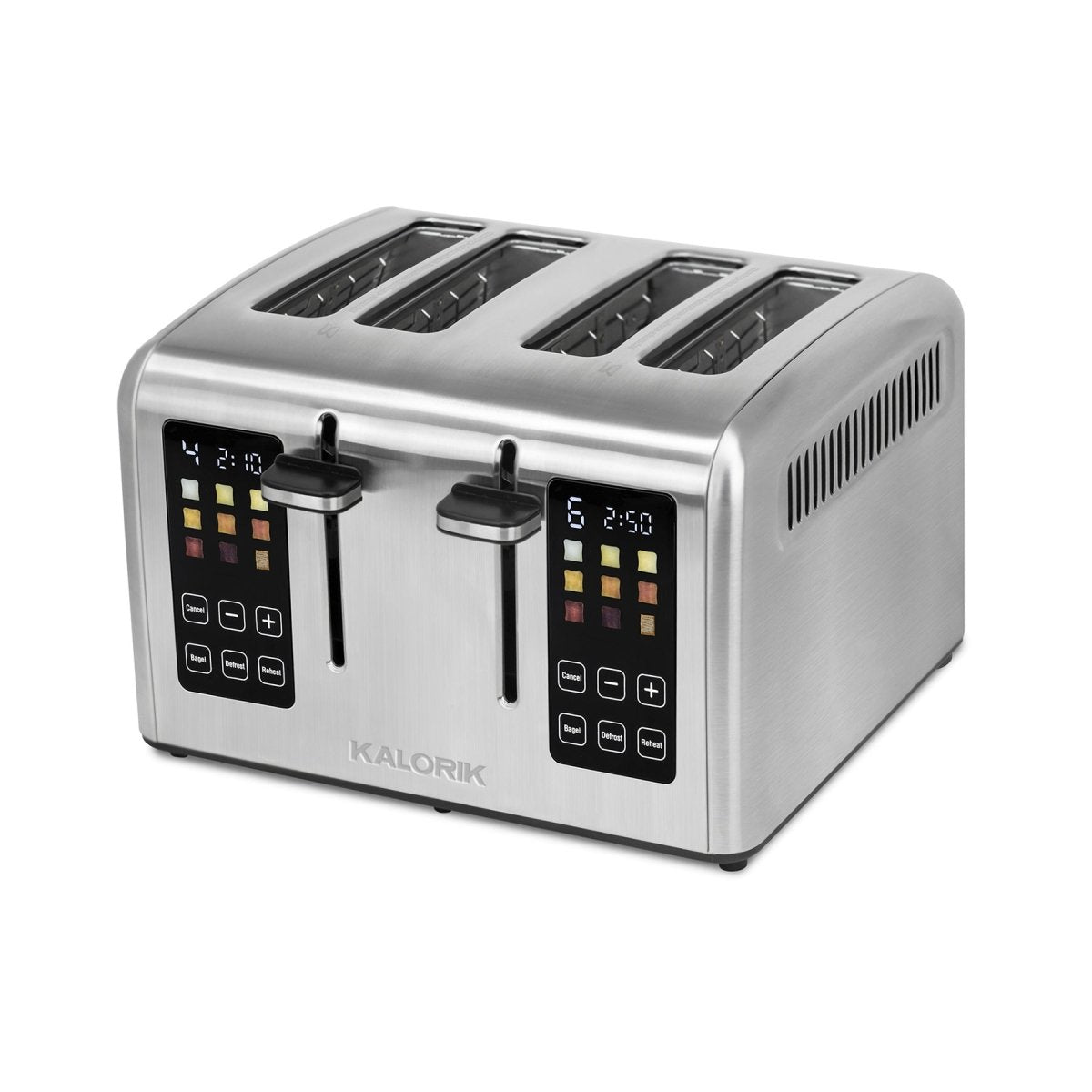Kalorik 4-Slice Toaster, Stainless Steel