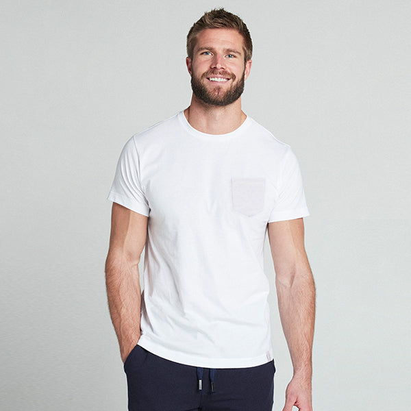 Jockey Cotton Rich ELANCE Round Neck T-Shirt with Pocket for Men ...