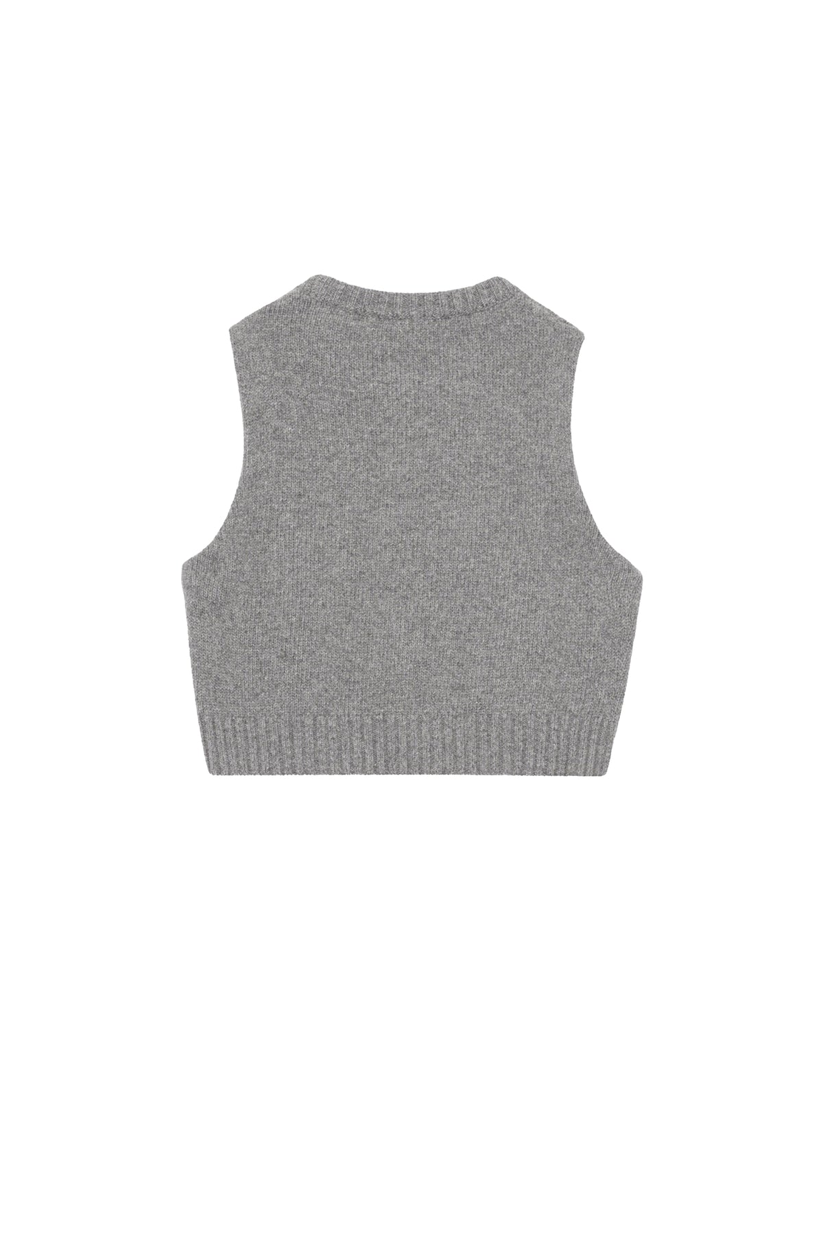 GANNI ニットベスト Loose Fit Round Neck Vest | www.gamescaxas.com