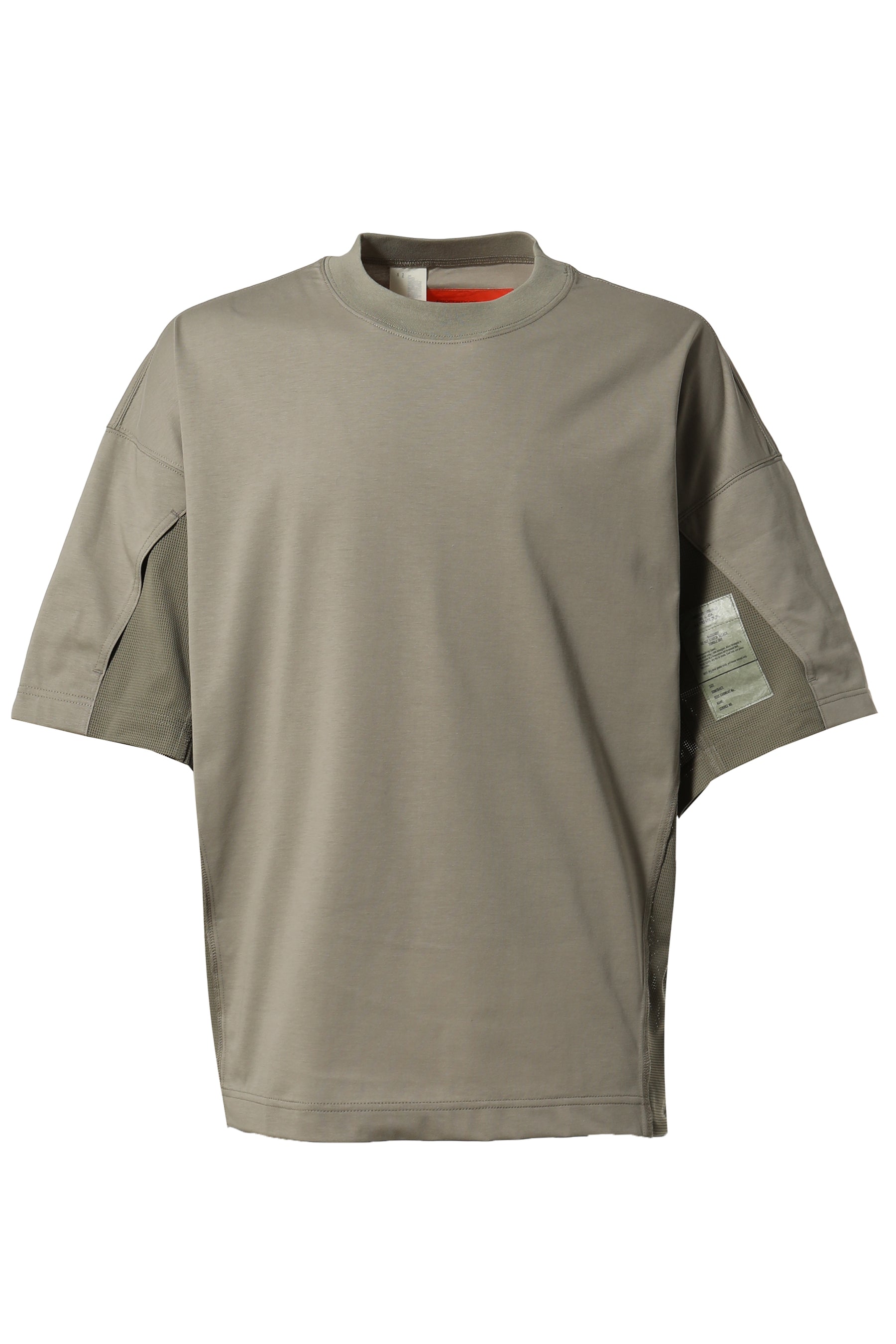 N.HOOLYWOOD SS23 CREW NECK HALF SLEEVE T-SHIRT / KHA -NUBIAN