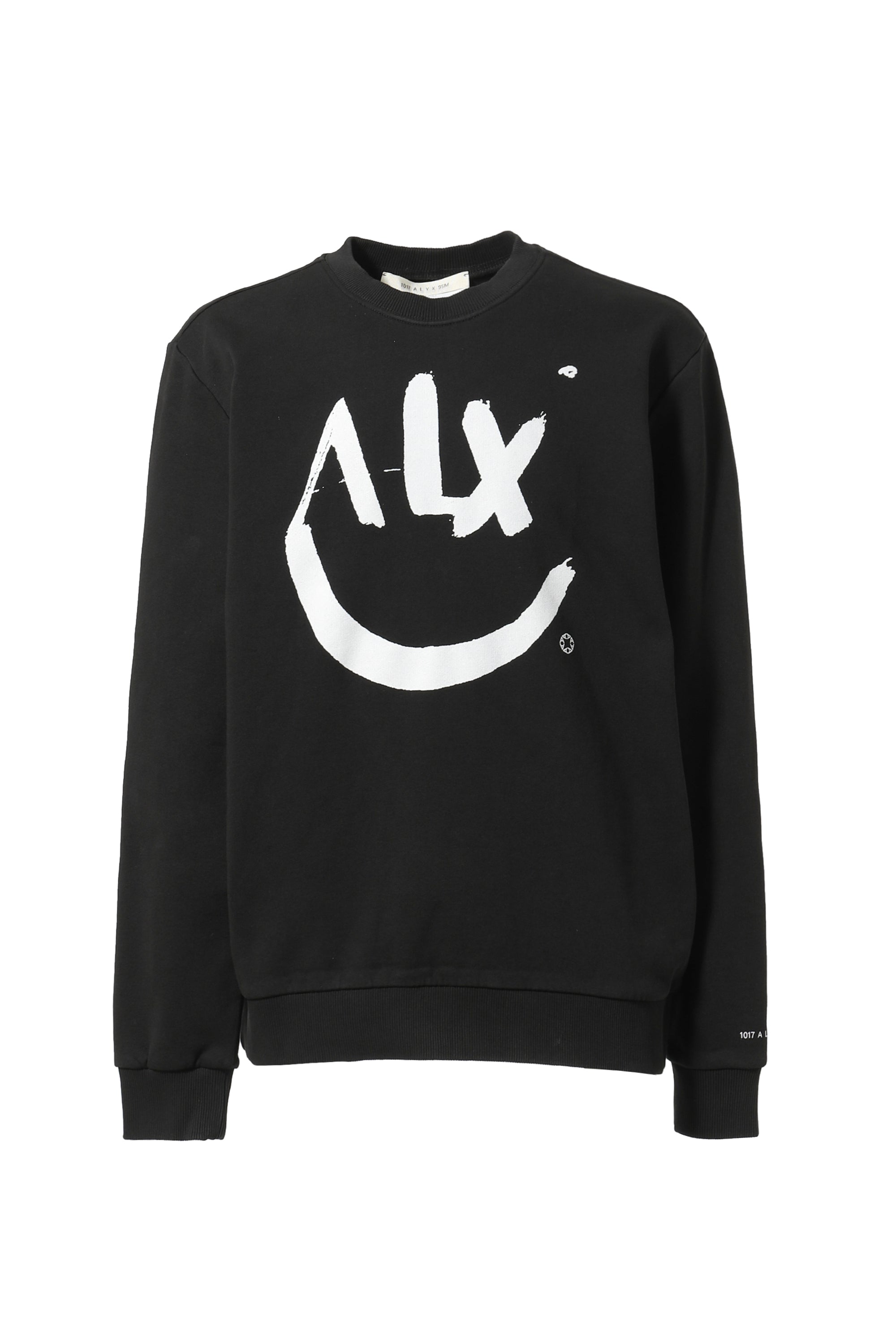 1017 ALYX 9SM 1017 アリクス 9SM SS23 ALX GRAPHIC CREWNECK (EXCLUSIVE) / BLK ...