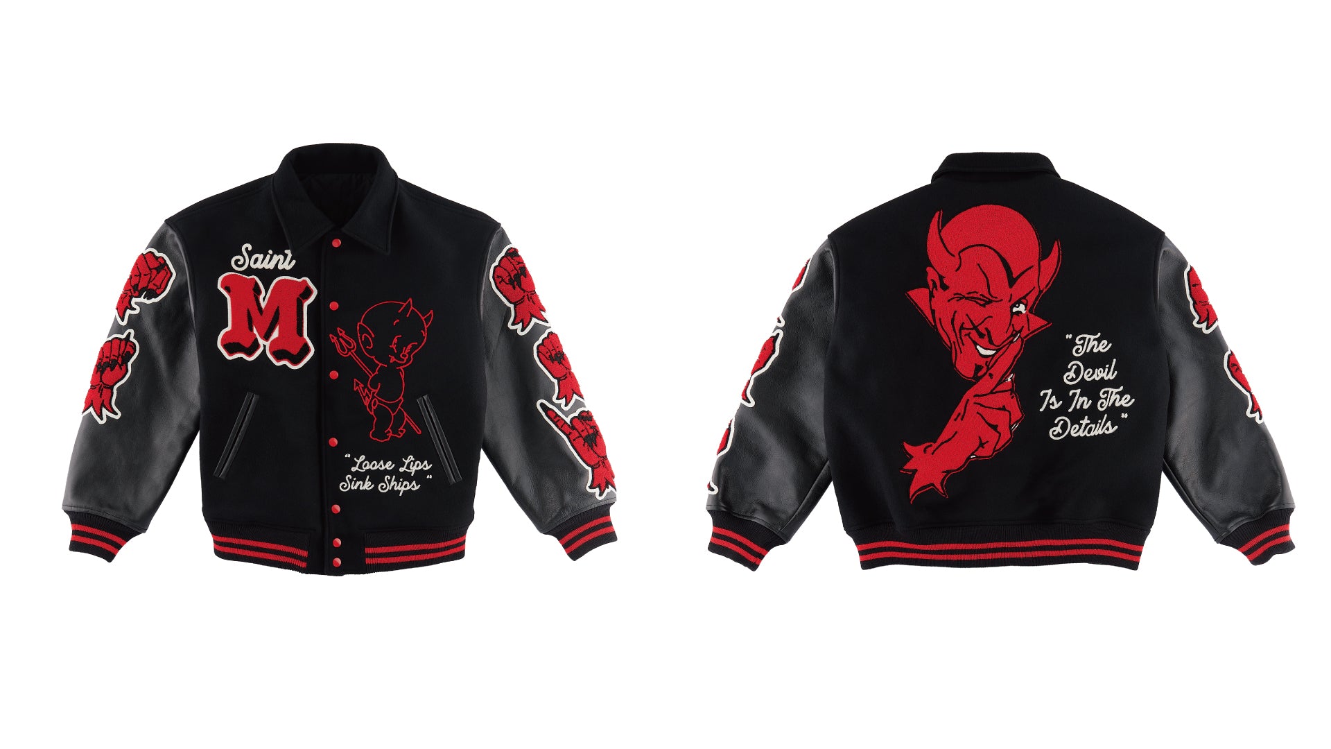 VARSITY JKT / DEVIL M