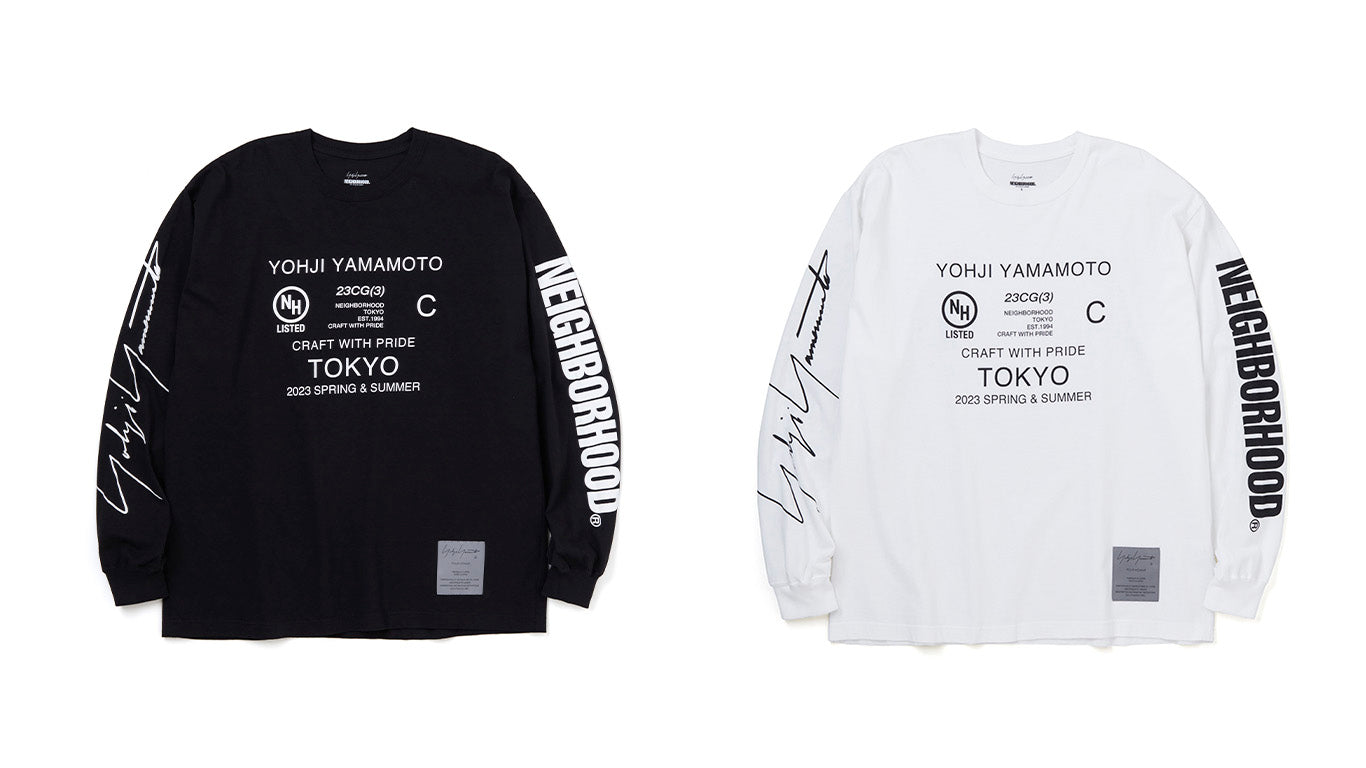 NEIGHBORHOOD x Yohji Yamamoto Crewneck T - www.sorbillomenu.com