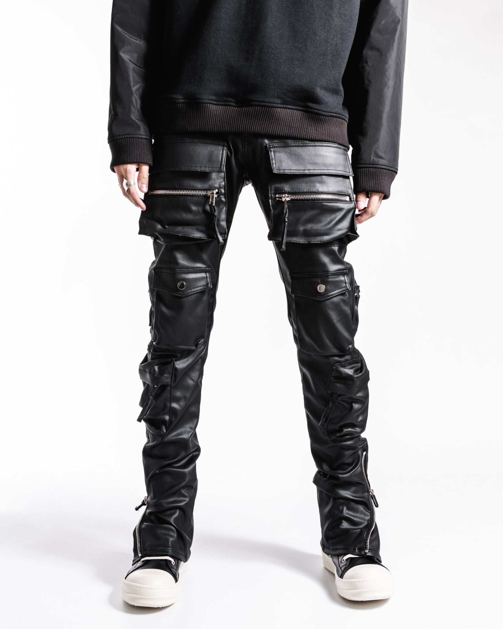 MLVINCE PARACHUTE SLIM CARGO PANTS - ワークパンツ