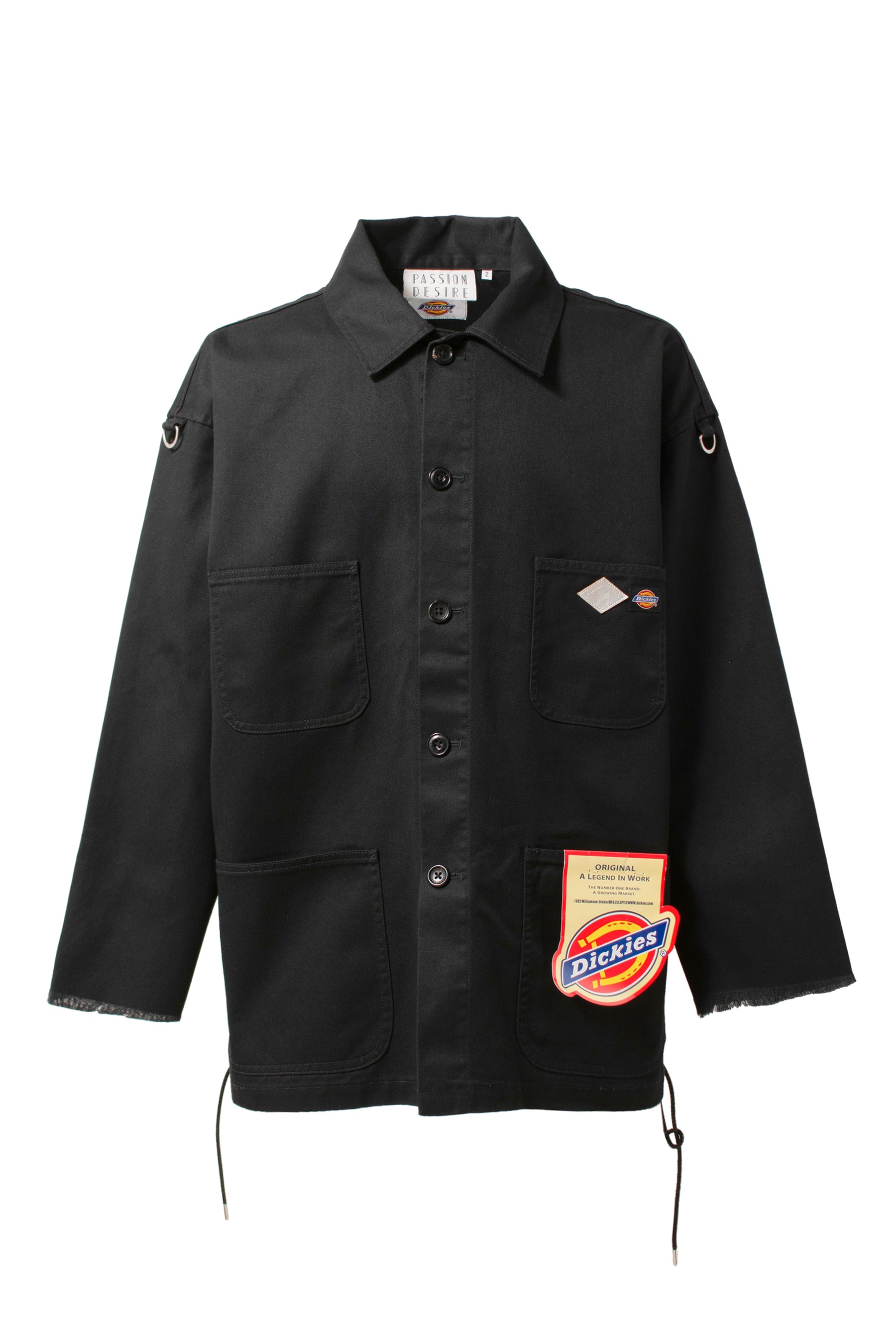 xDICKIES CLASSIC T/C COVERALL JKT / BLK