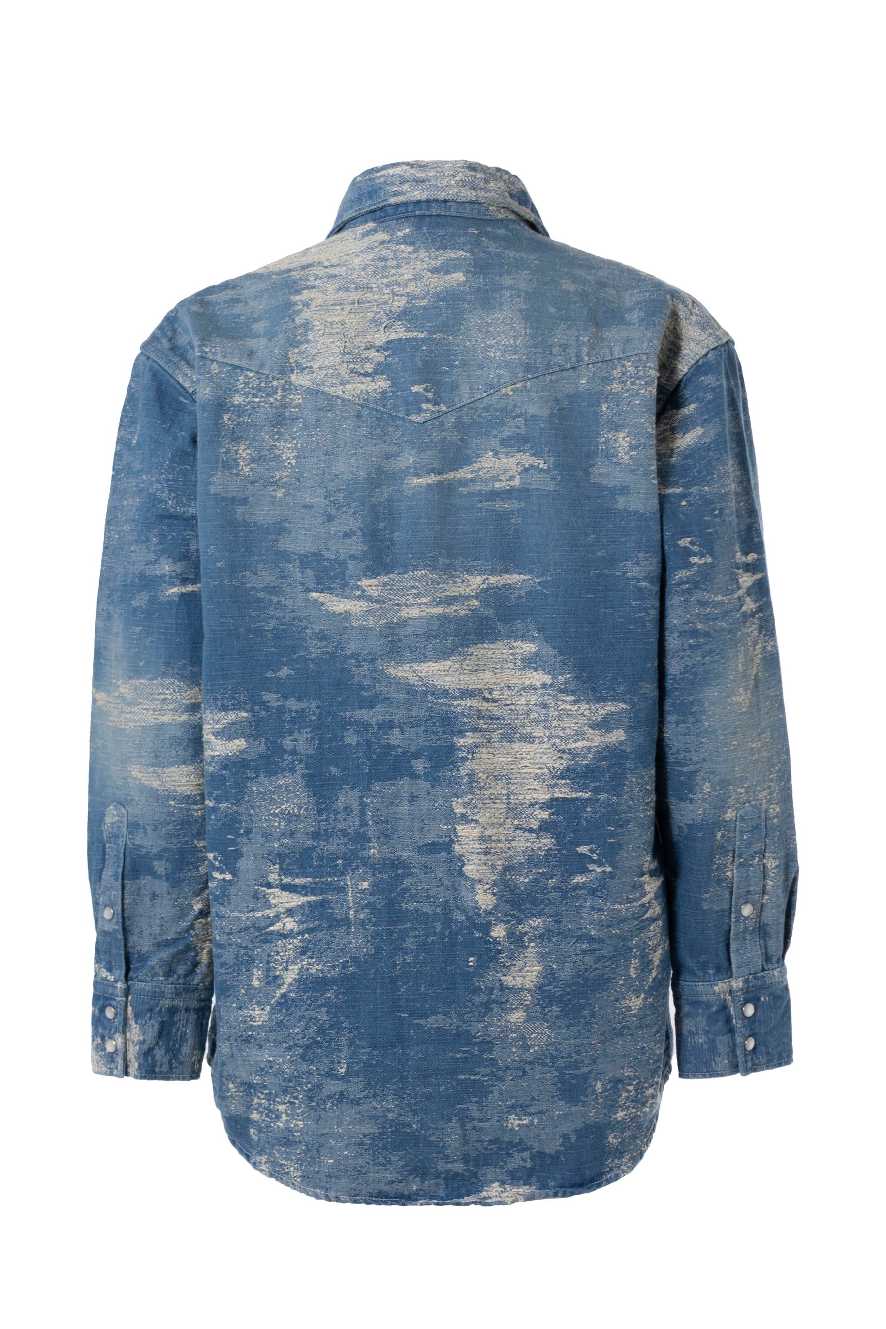 TAAKK SS23 WESTERN SHIRT / BLEACH - NUBIAN