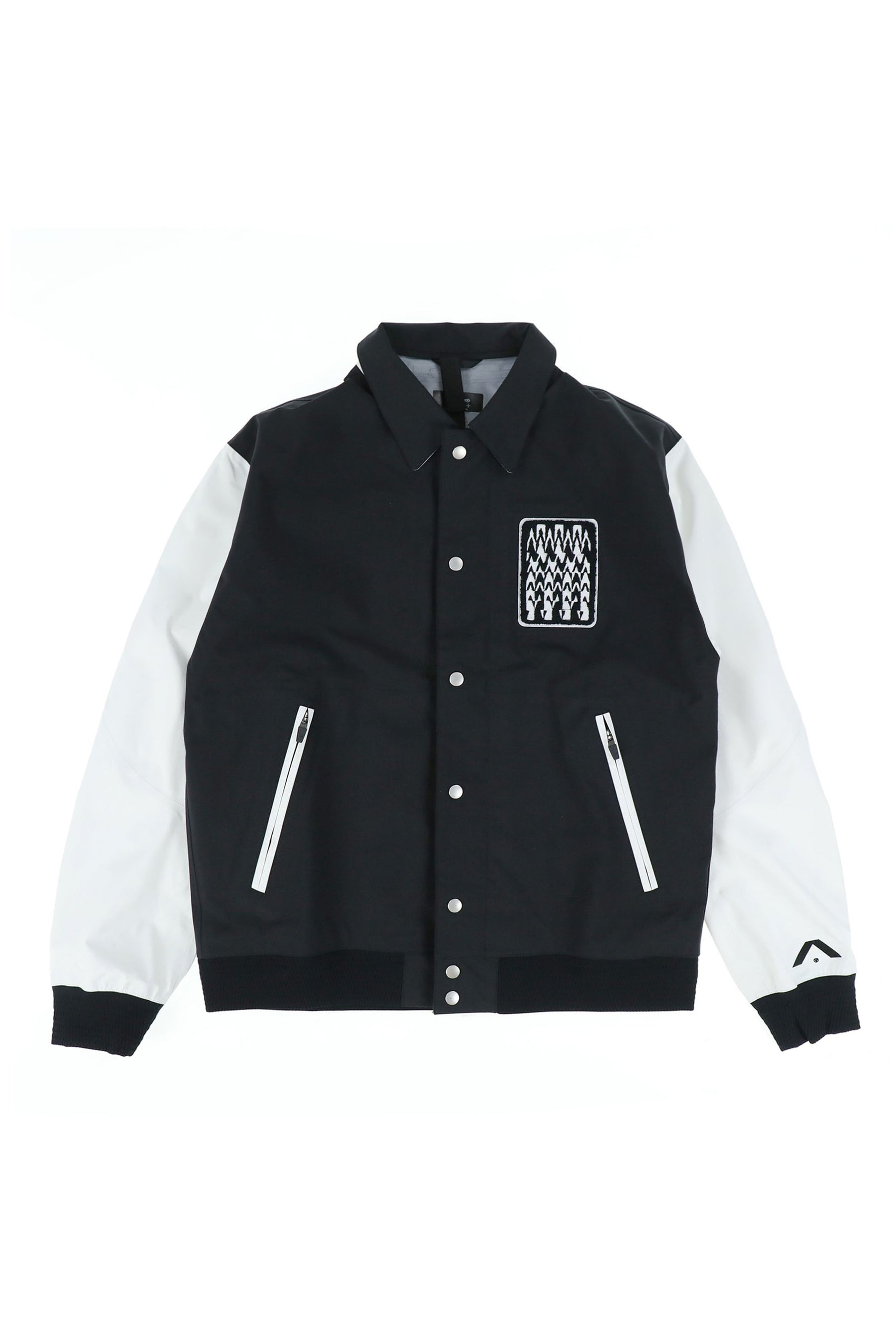 VERSITY JACKET (J94-VT) / BLK/WHT