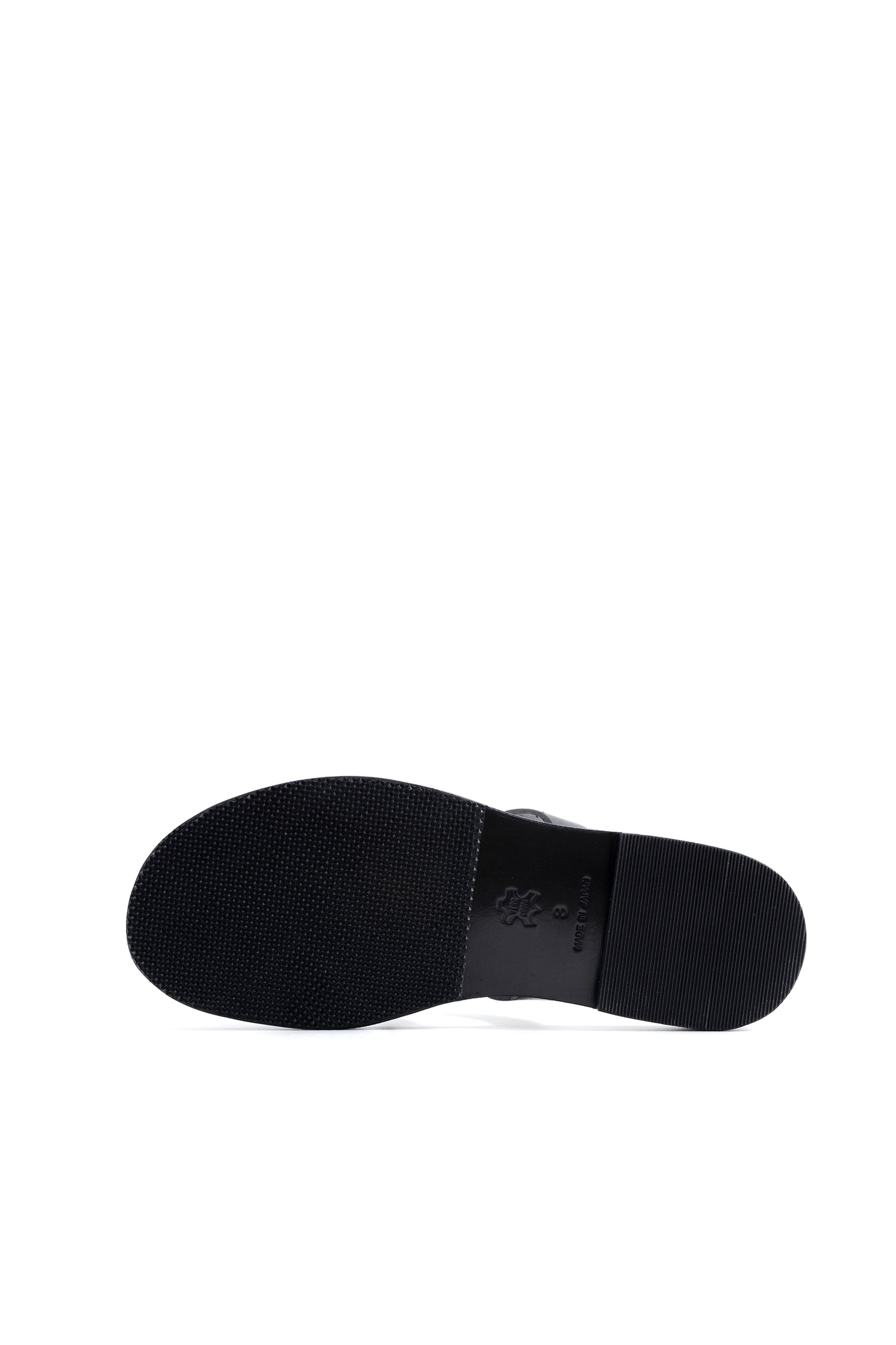 kujaku SS23 SUIREN SANDAL / BLK -NUBIAN