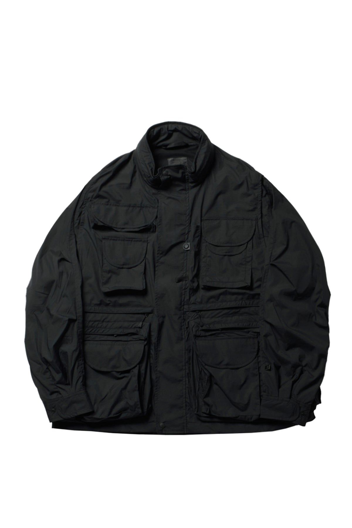 DAIWA PIER39 TECH 2WAY WINDBREAKER JACKET / BLK - NUBIAN