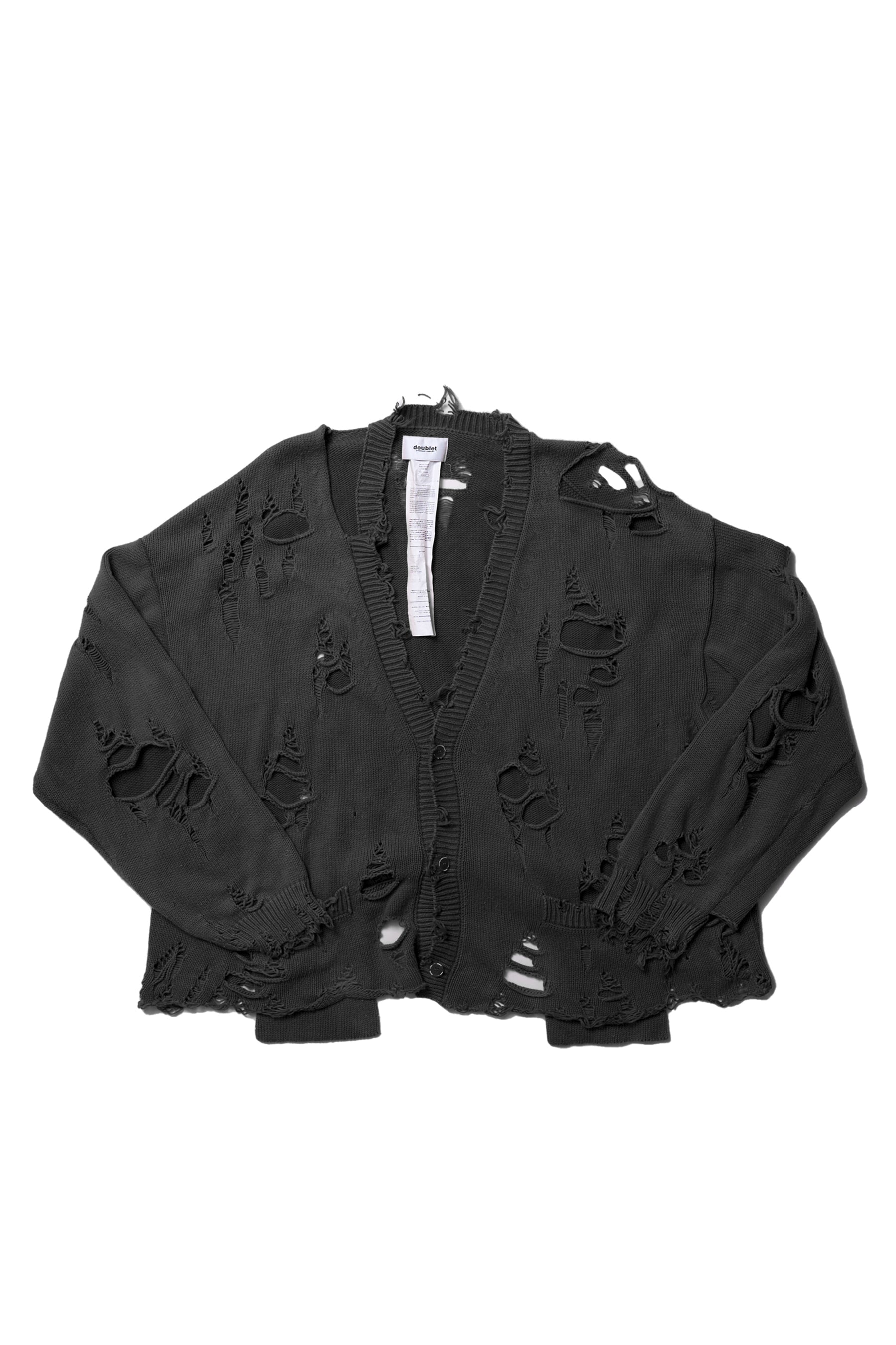 doublet Destroyed Cardigan-