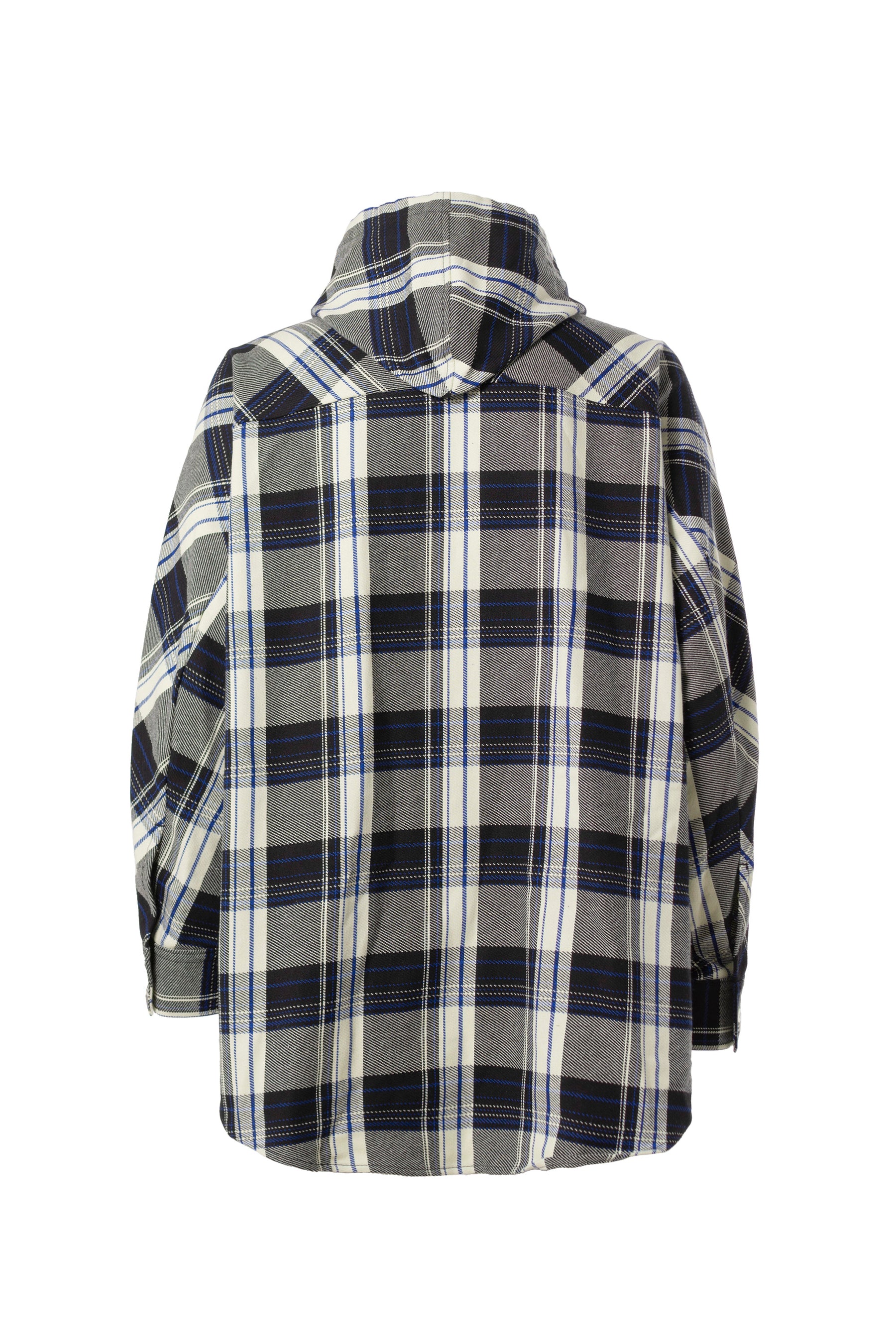 HOODED SHIRT / BLK CH