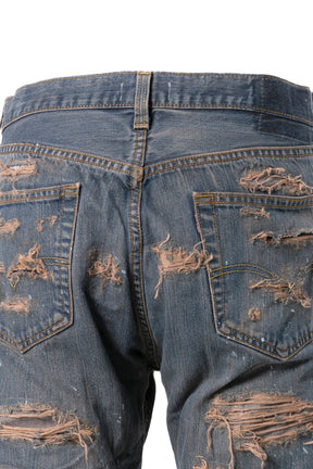 innocence ny Destroy Denim Pants black | www.unimac.az