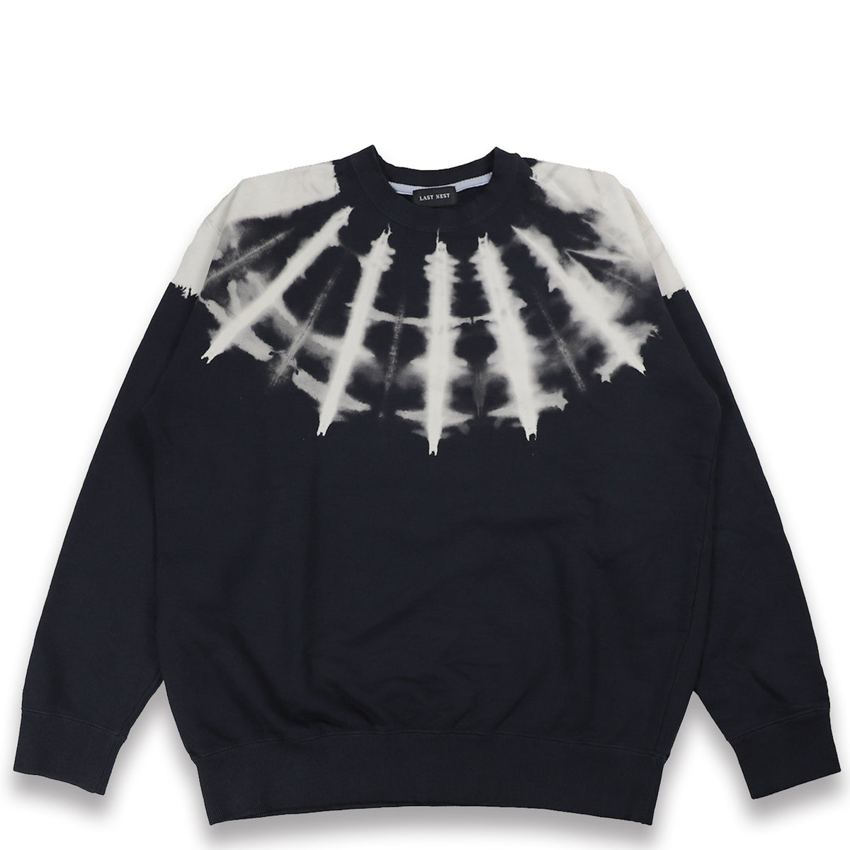 LASTNEST CROSS TIE-DYE SWEAT-