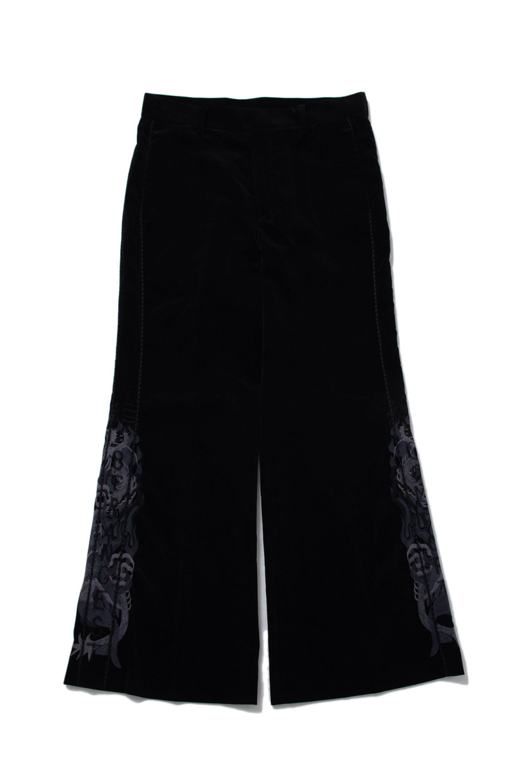 doublet VELVETEEN CHAOS TROUSERS-