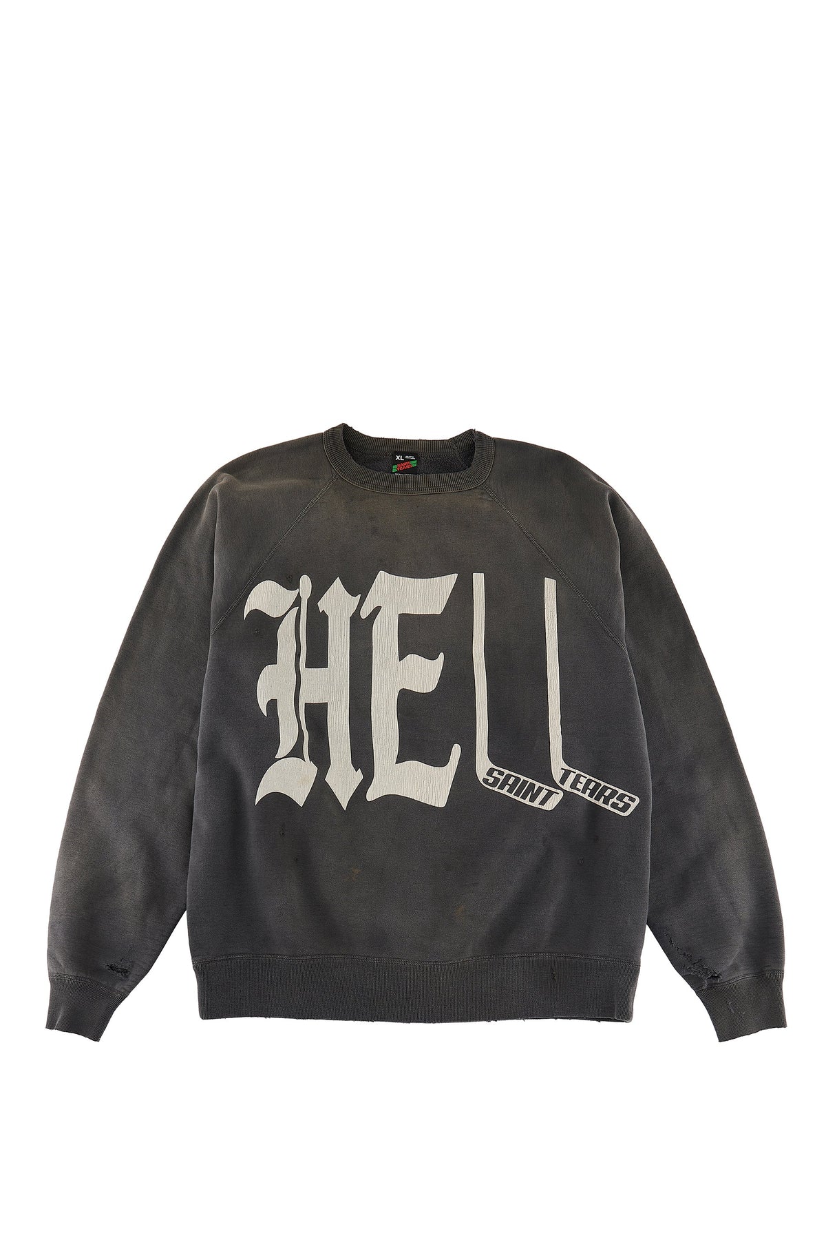 SAINT MICHAEL ×DT CREW SWEAT HELL ブラックXL | verdadcre.com