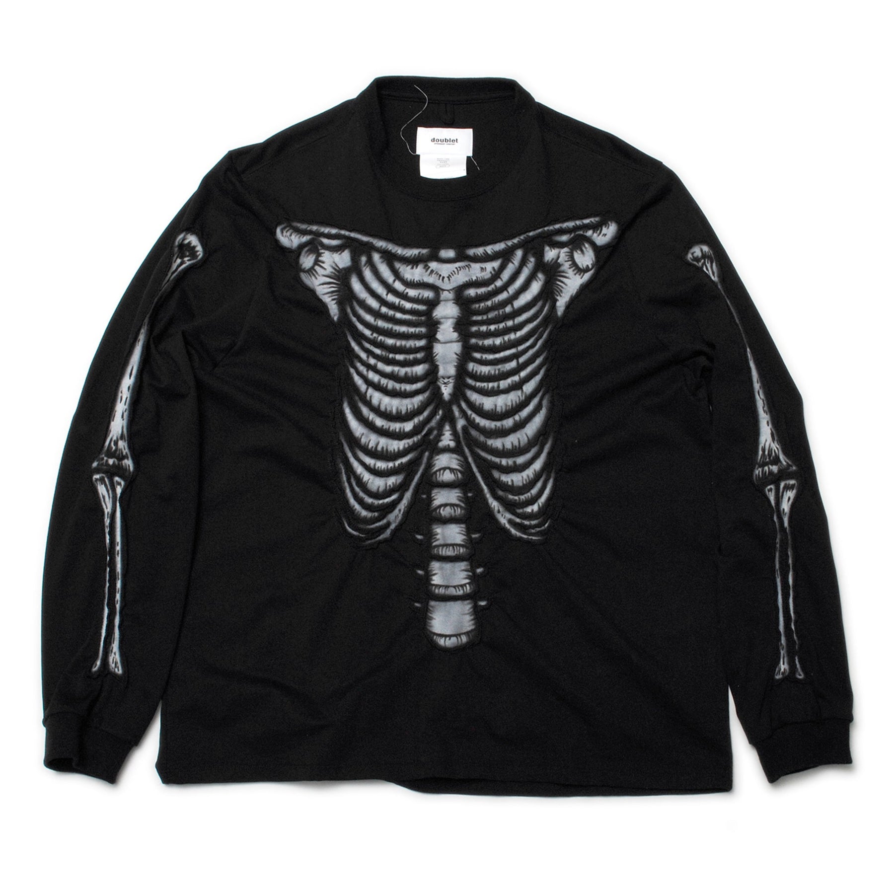 ダブレット doublet 19AW SKELETON EMBROIDERY D