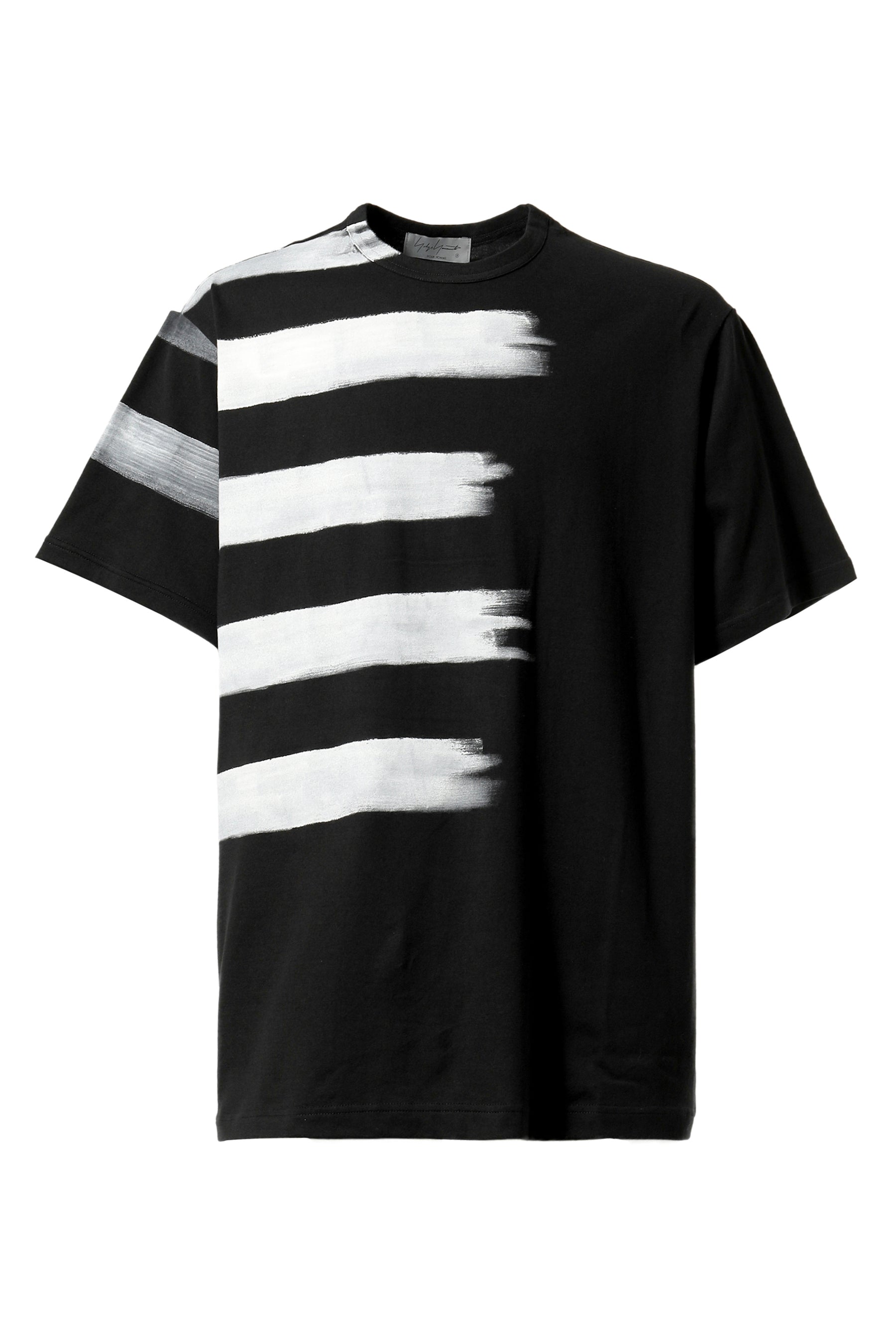 Yohji Yamamoto ヨウジヤマモト SS23 BRUSH BORDER HALF SLEEVE 5