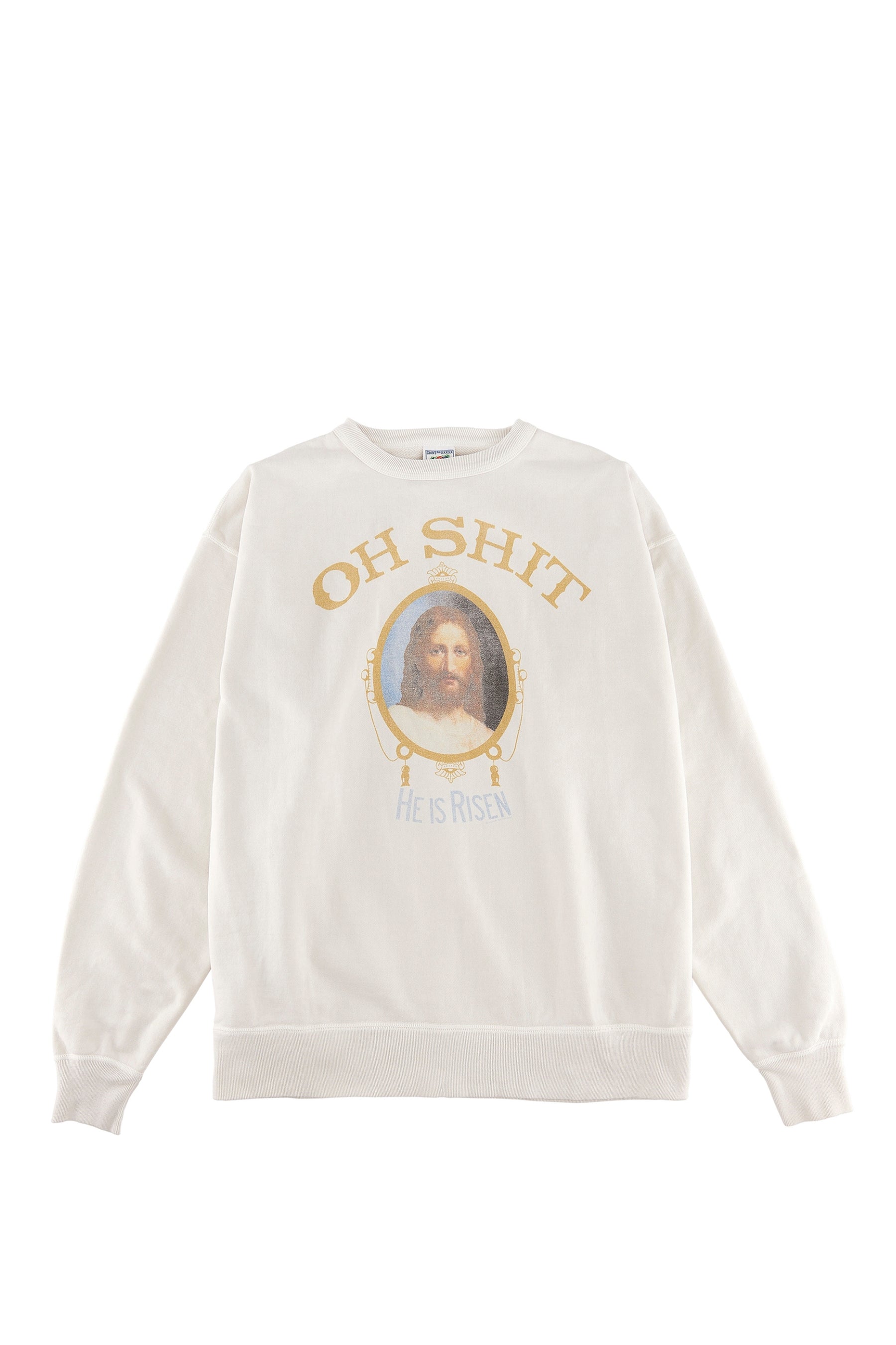 SAINT Mxxxxxx OH SHIT CREW NECK セントマイケル-