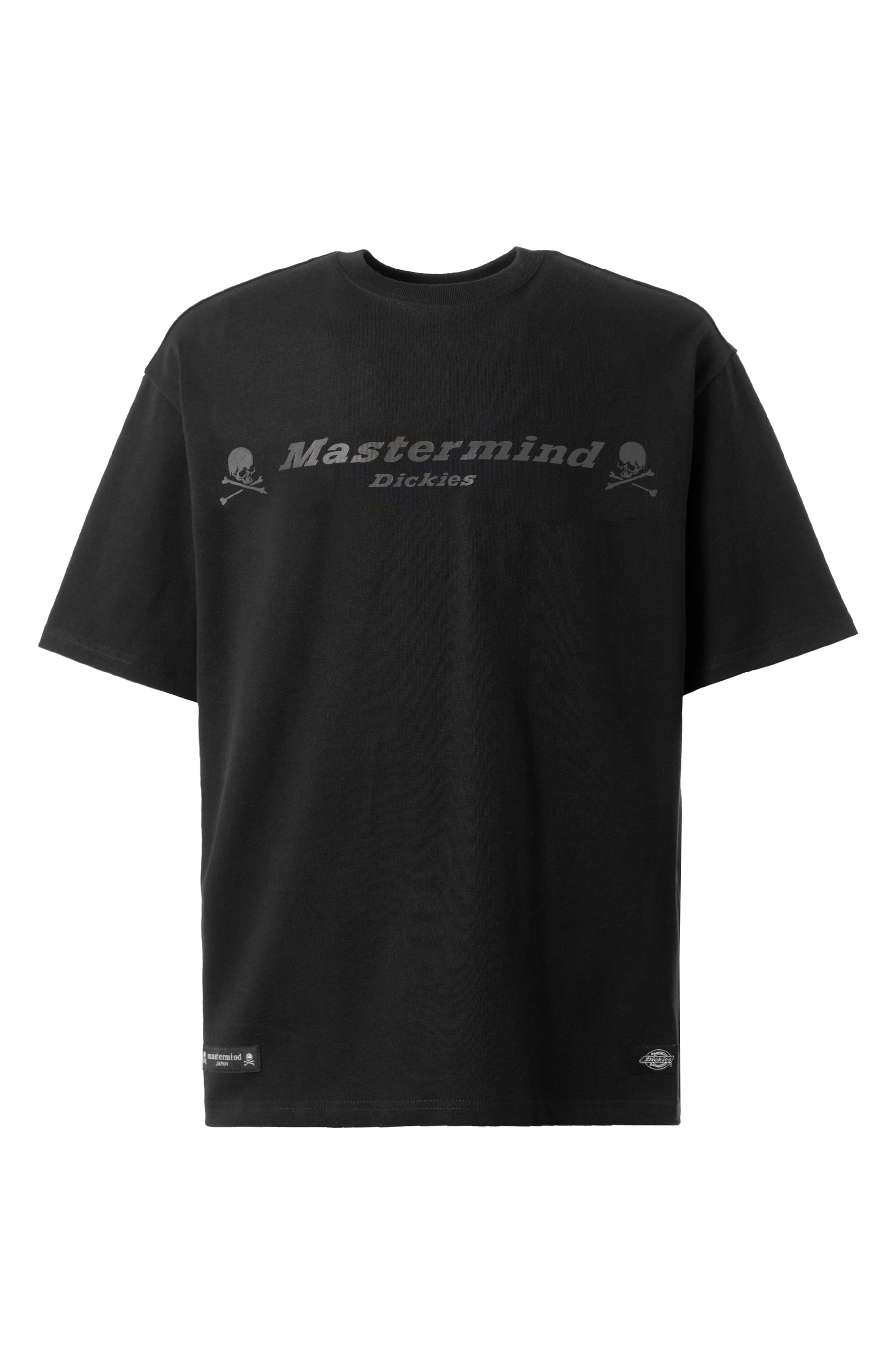 mastermind JAPAN × Dickies SS23 MMJ TEE SS × DICKIES / BLK SIL