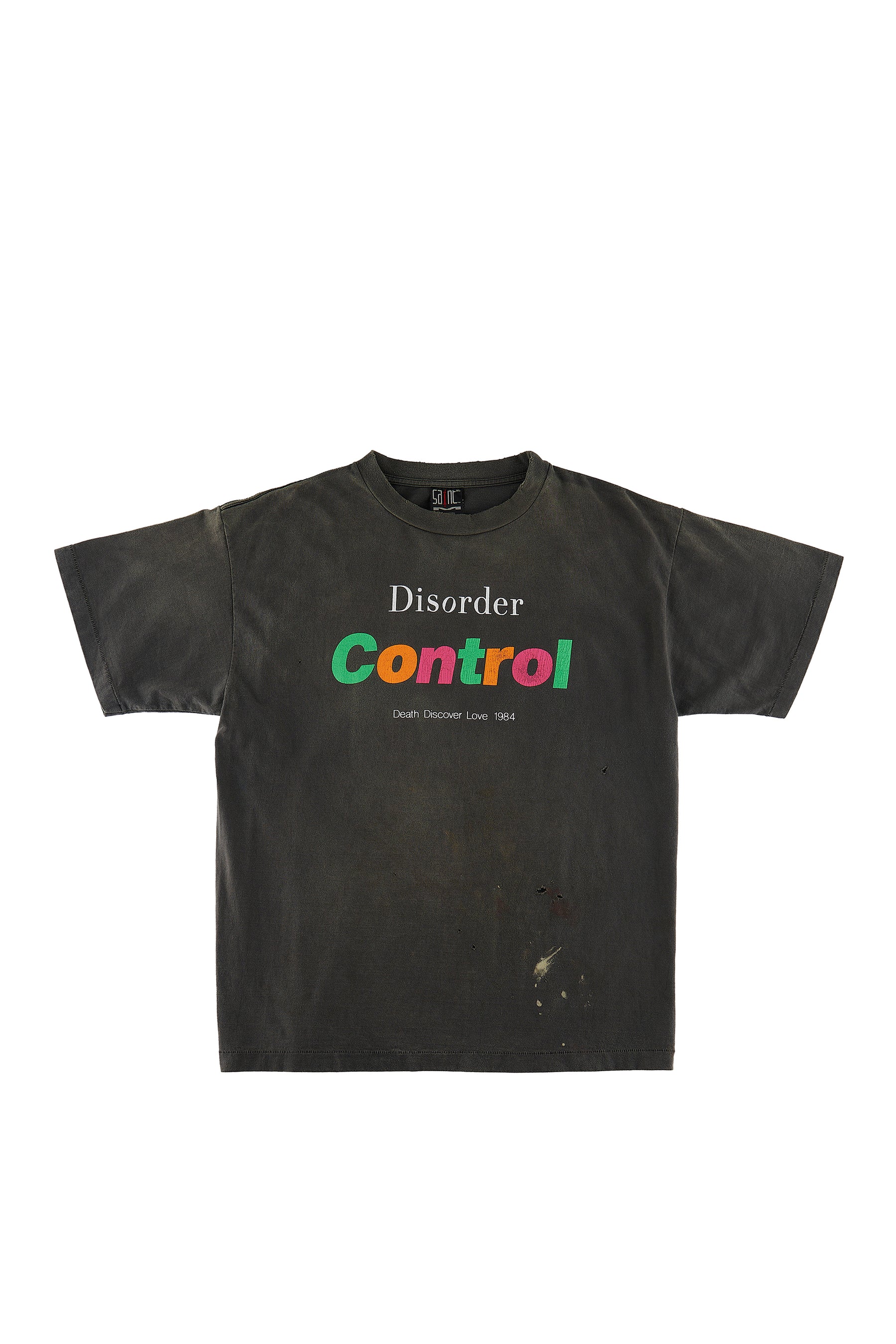 SS TEE/CONTROL / BLK