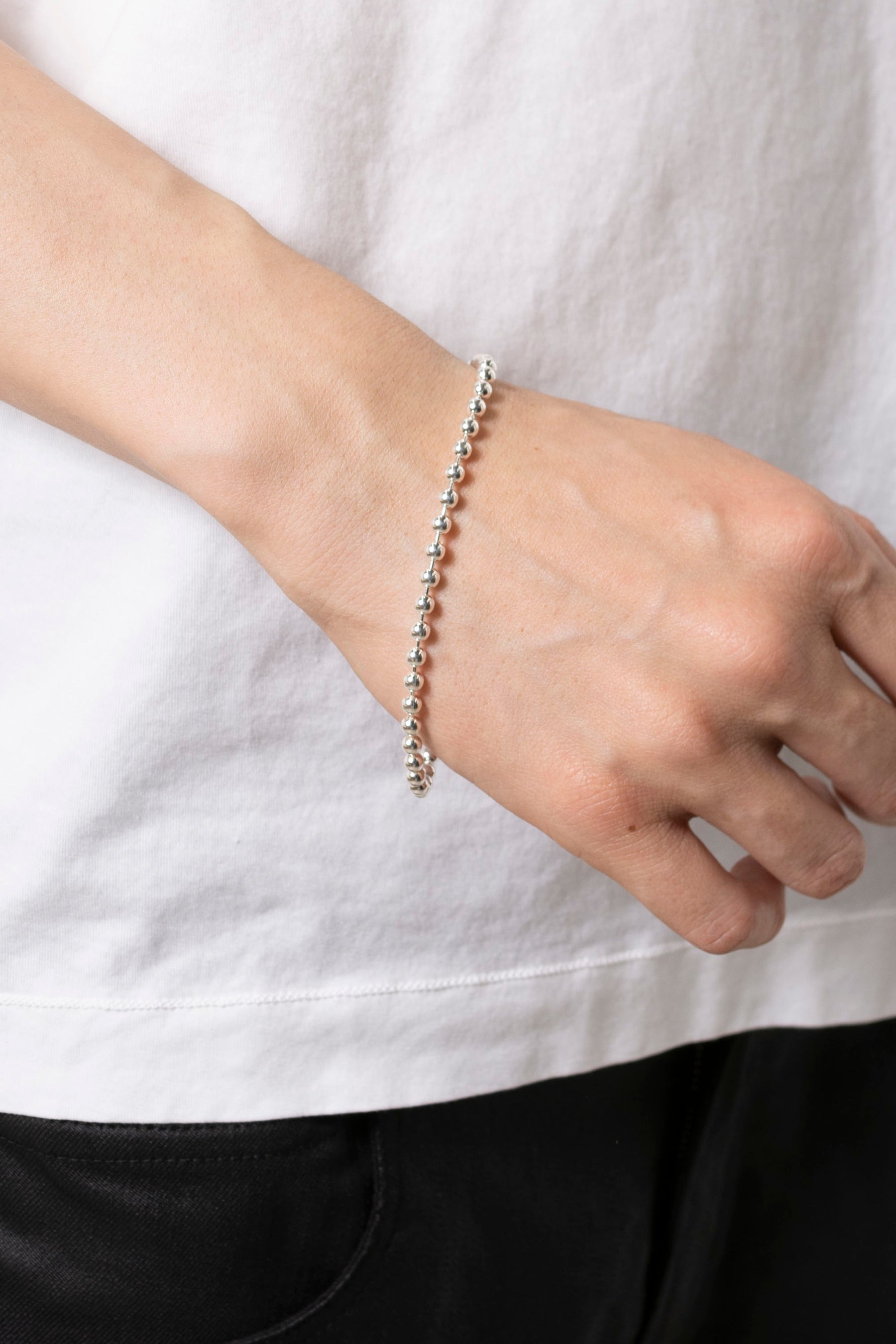 ブランド品 The SoloIst ソロイスト ball chain bracelet 新品 rybiccy.pl