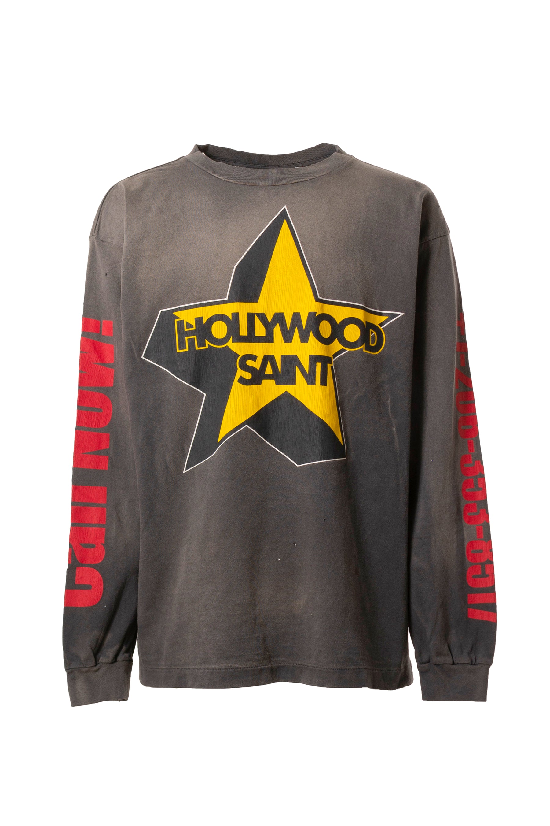 LS TEE/ST HOLLYHOOD / BLK