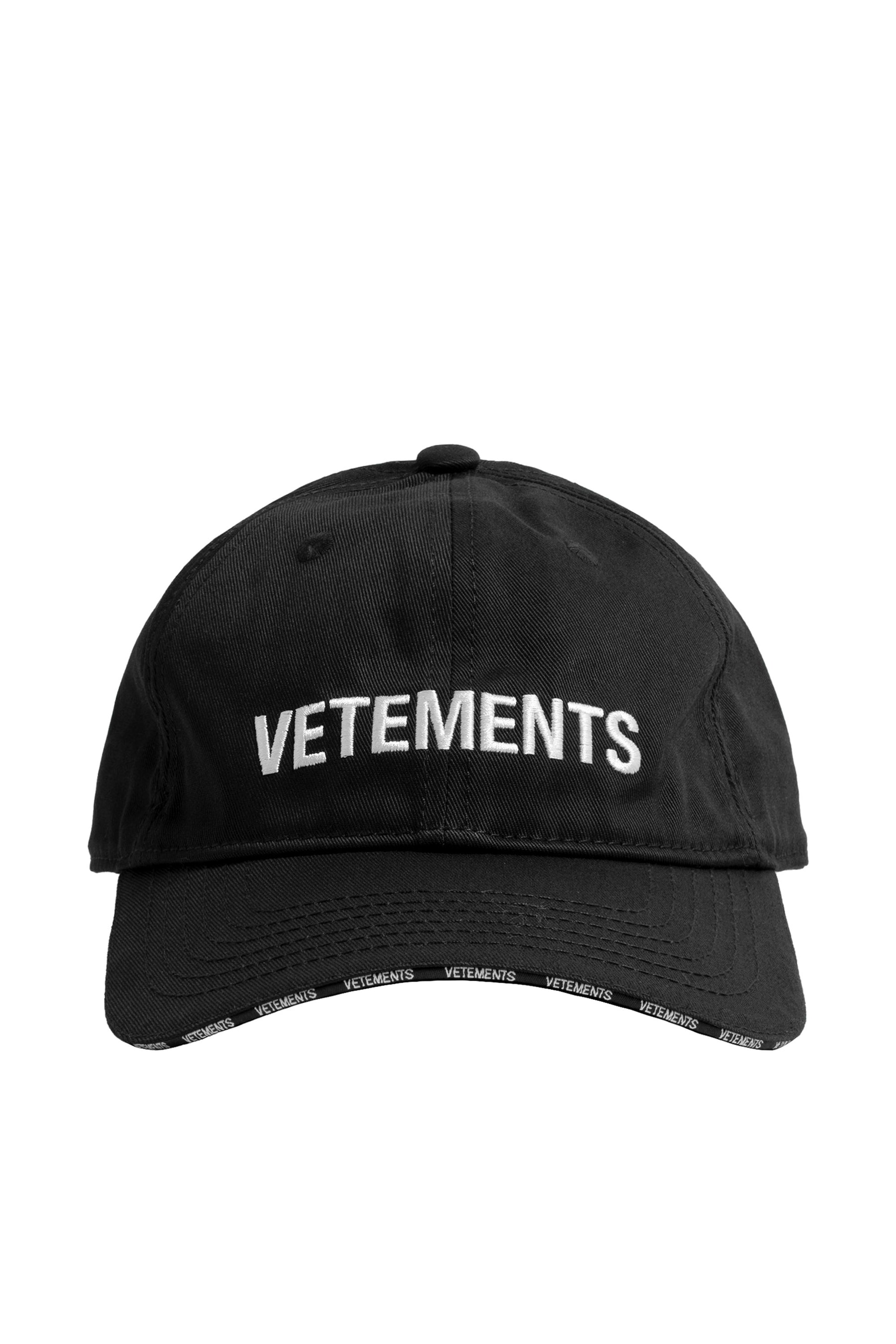 ICONIC LOGO CAP / BLK