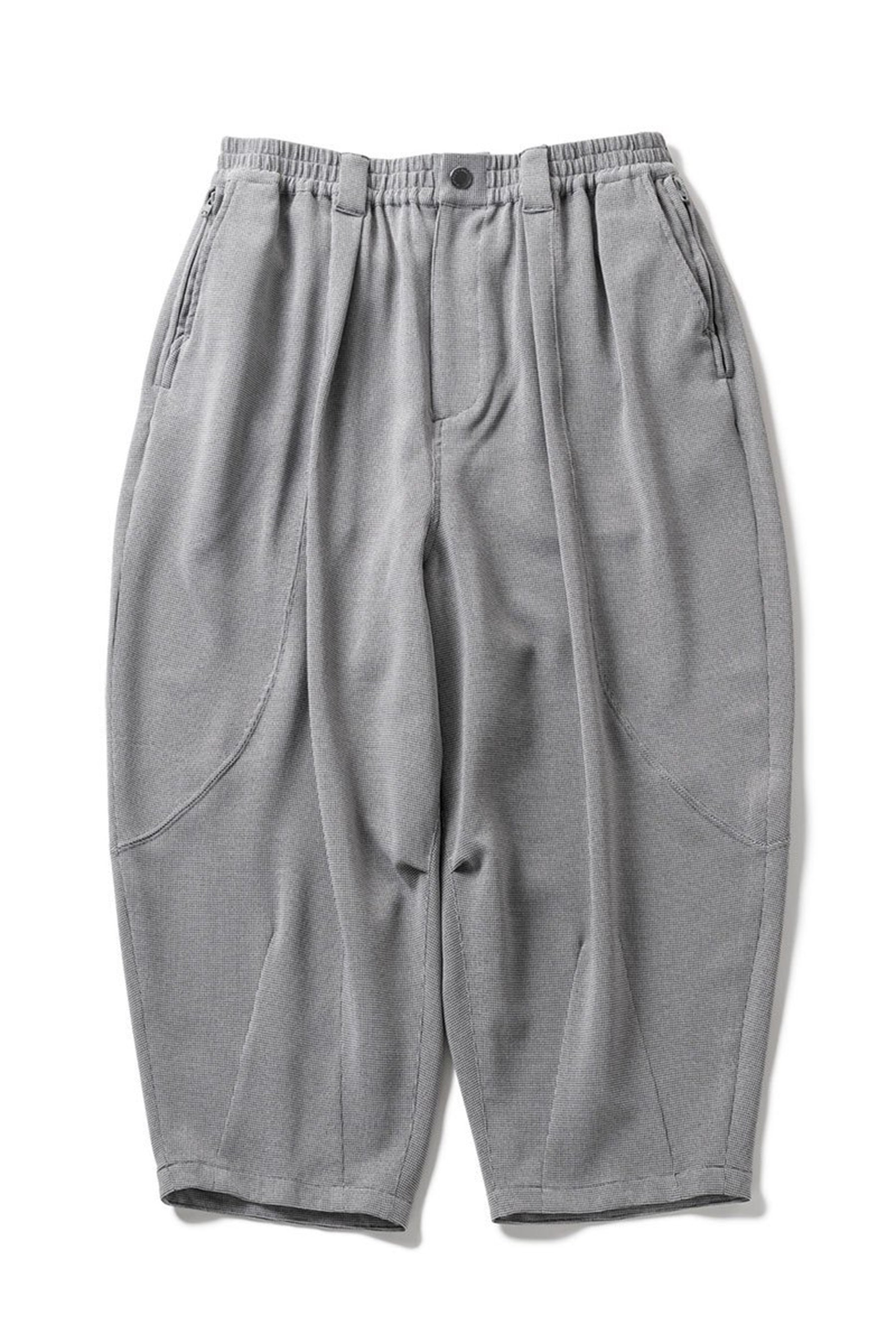 PIN HEAD CROPPED PANTS / GRY