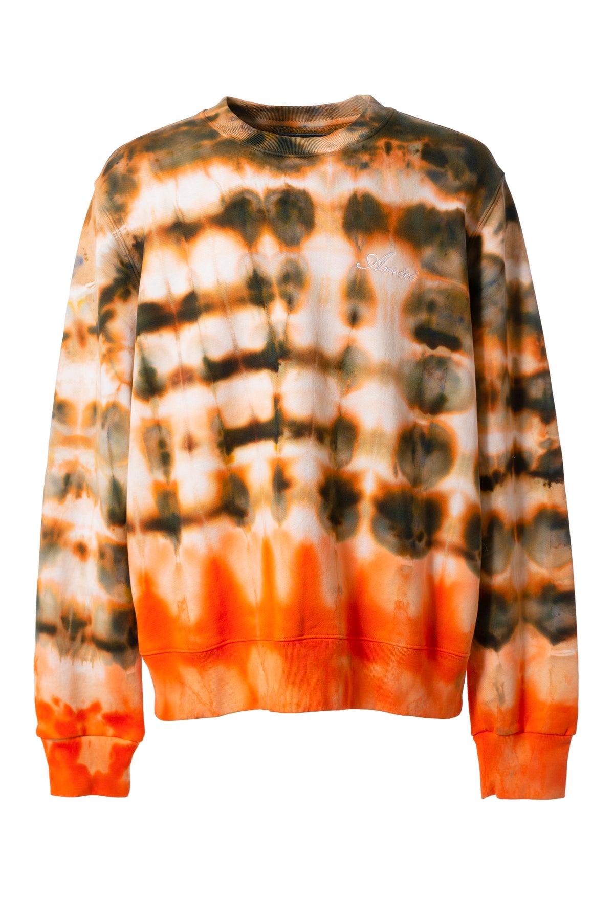 LASTNEST CROSS TIE-DIE SWEAT RED