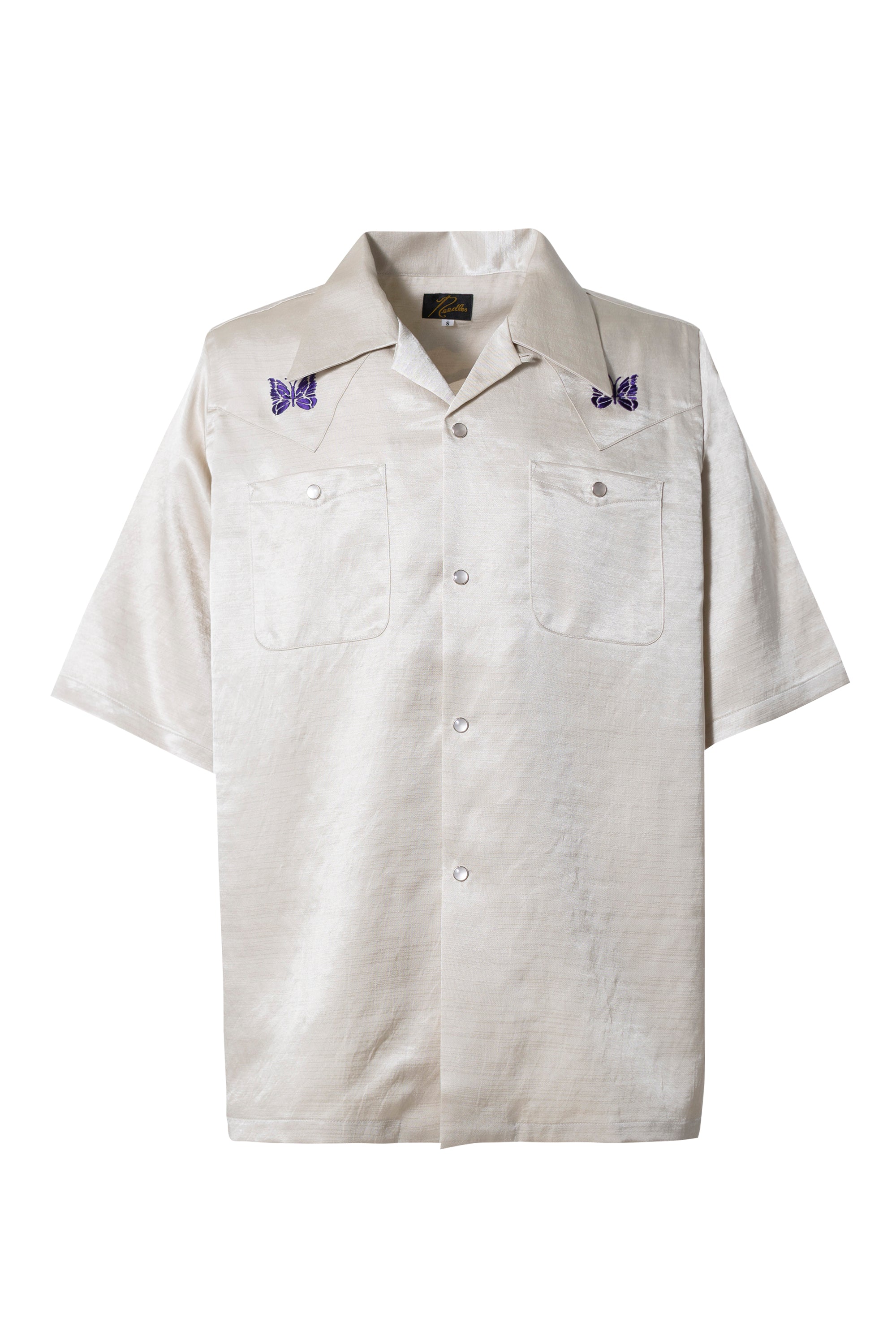 Needles SS23 S/S COWBOY ONE-UP SHIRT - POLY SLUB