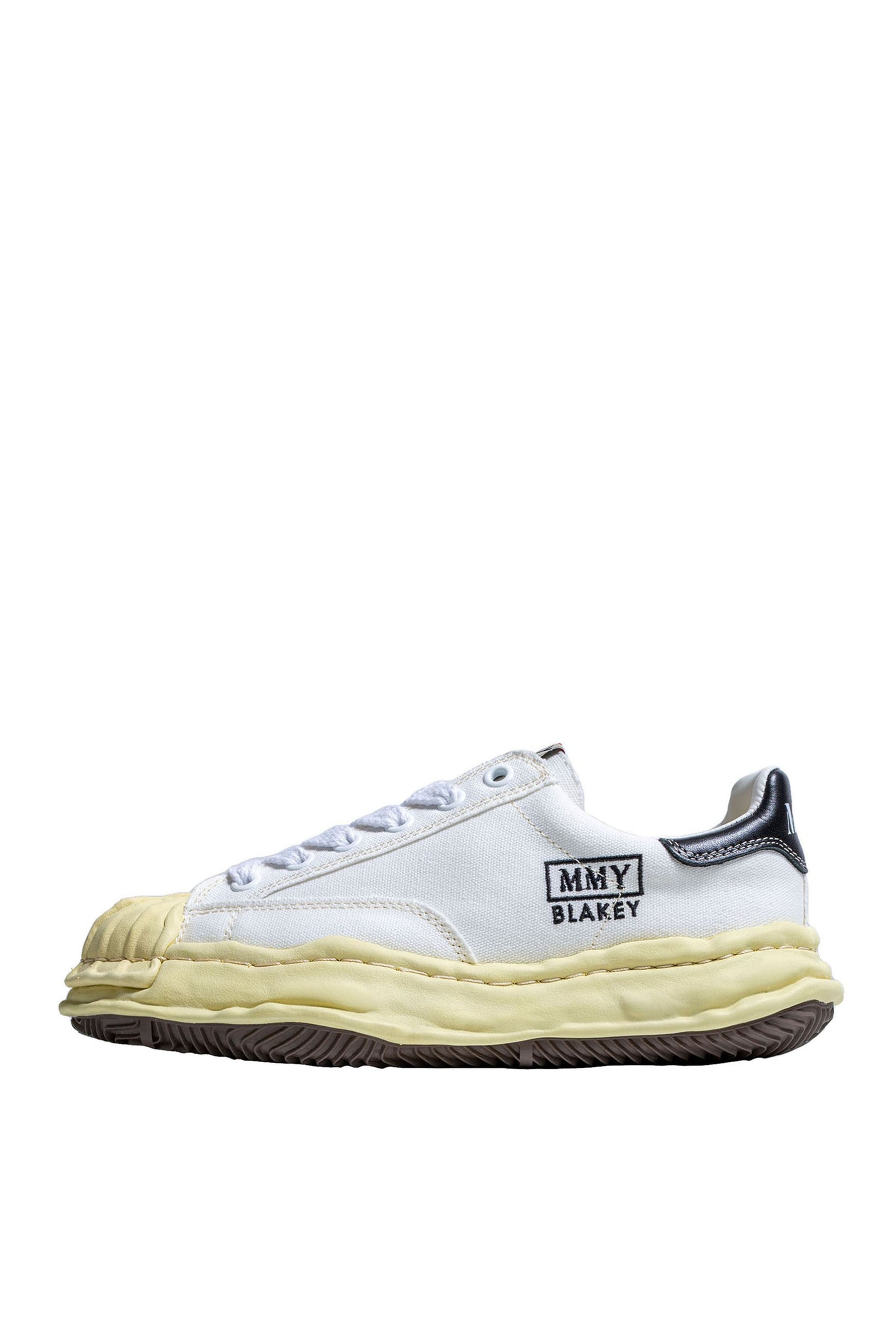 Maison MIHARA YASUHIRO SS23 BLAKEY LOW VINTAGE CANVAS / WHT - NUBIAN