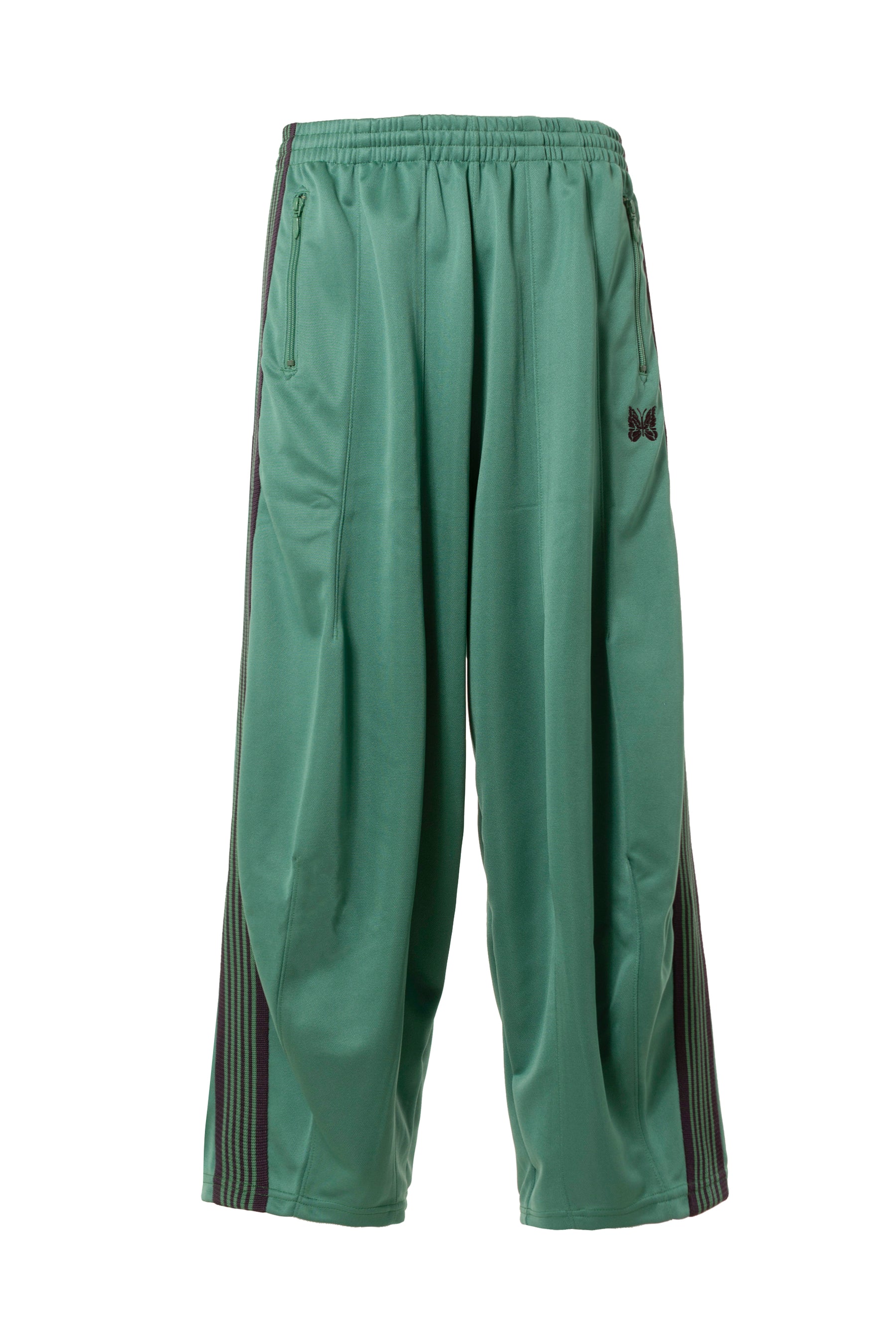 Needles ニードルズ SS23 H.D. TRACK PANT - POLY SMOOTH / EMERALD