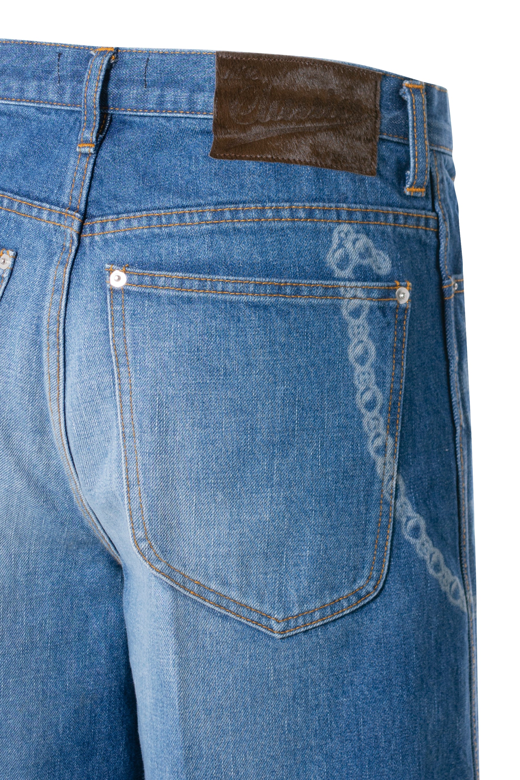 MASU BAGGY FIT JEANS (INDIGO) | finiscapital.com