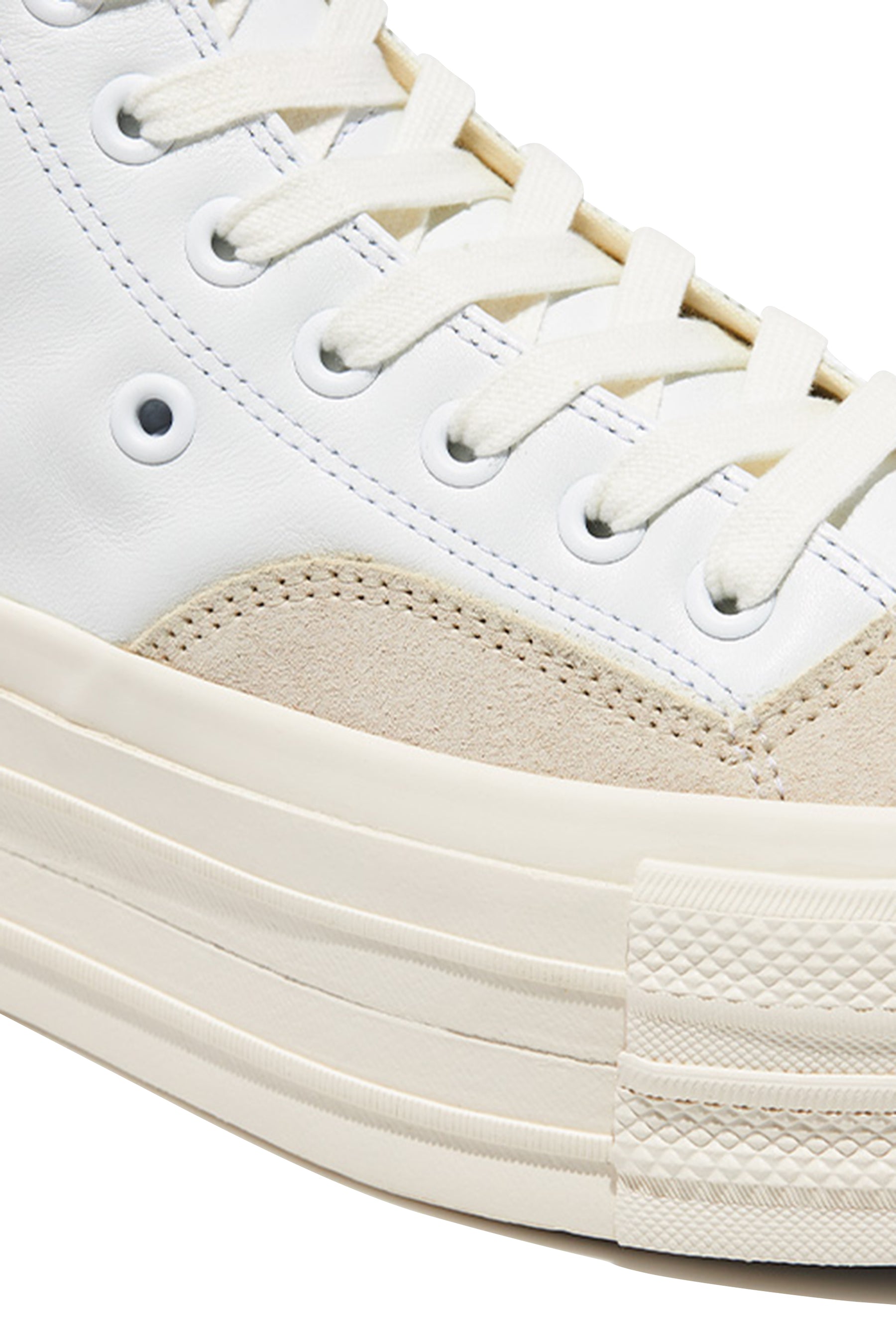 CHUCK TAYLOR LEATHER PLTS ROKH HI / WHT