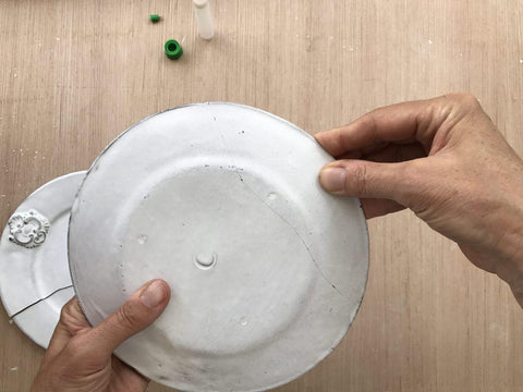 How to repair ceramics, dishes, vases etc