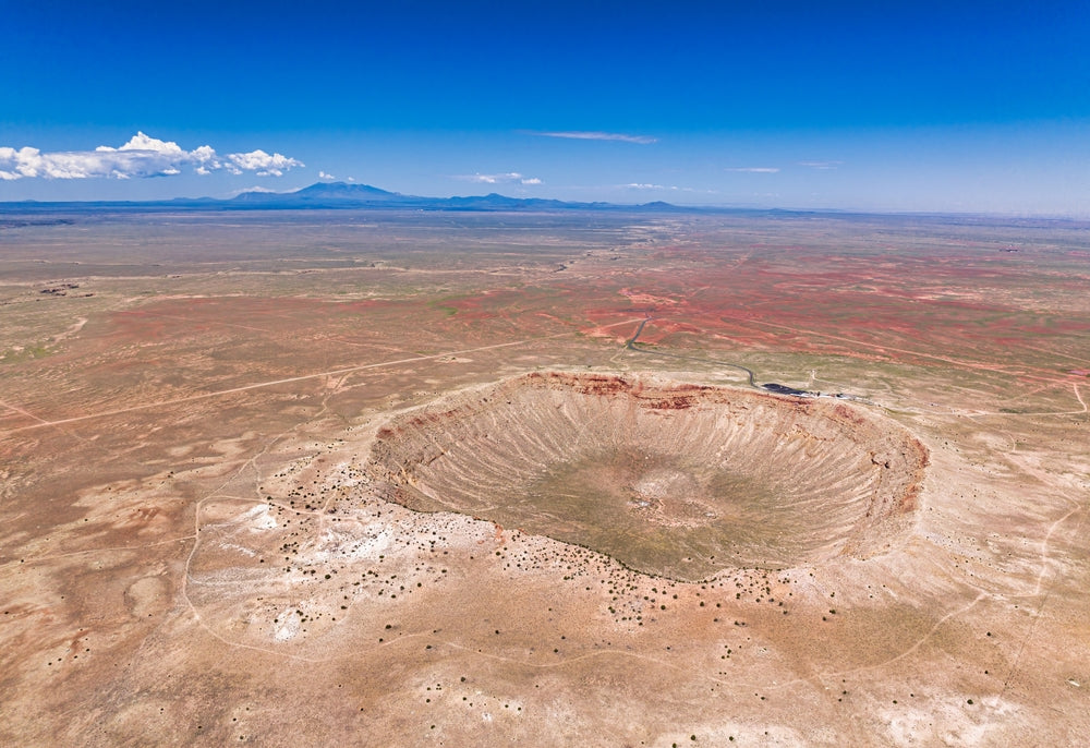 Crater From a Meteor