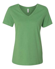 BELLA + CANVAS Women’s Relaxed Jersey V-Neck Tee 6405