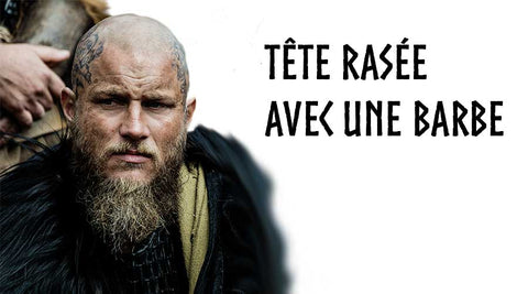 Tête rasée avec une Barbe