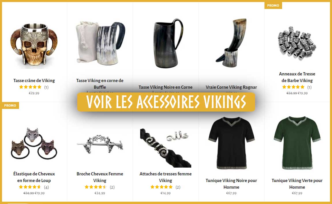 Accessoires Vikings