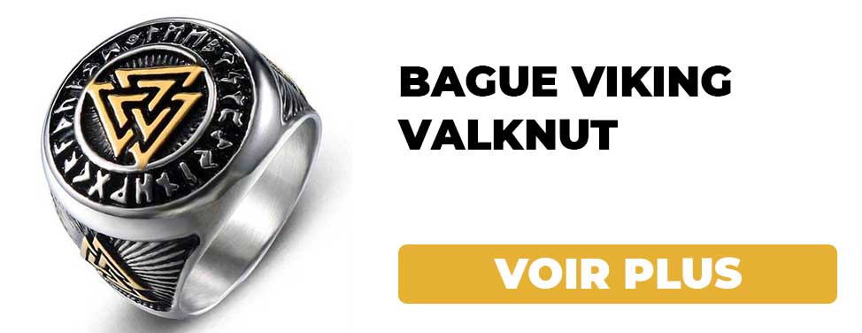 Bague Viking Valknut