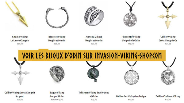 bijoux vikings odin