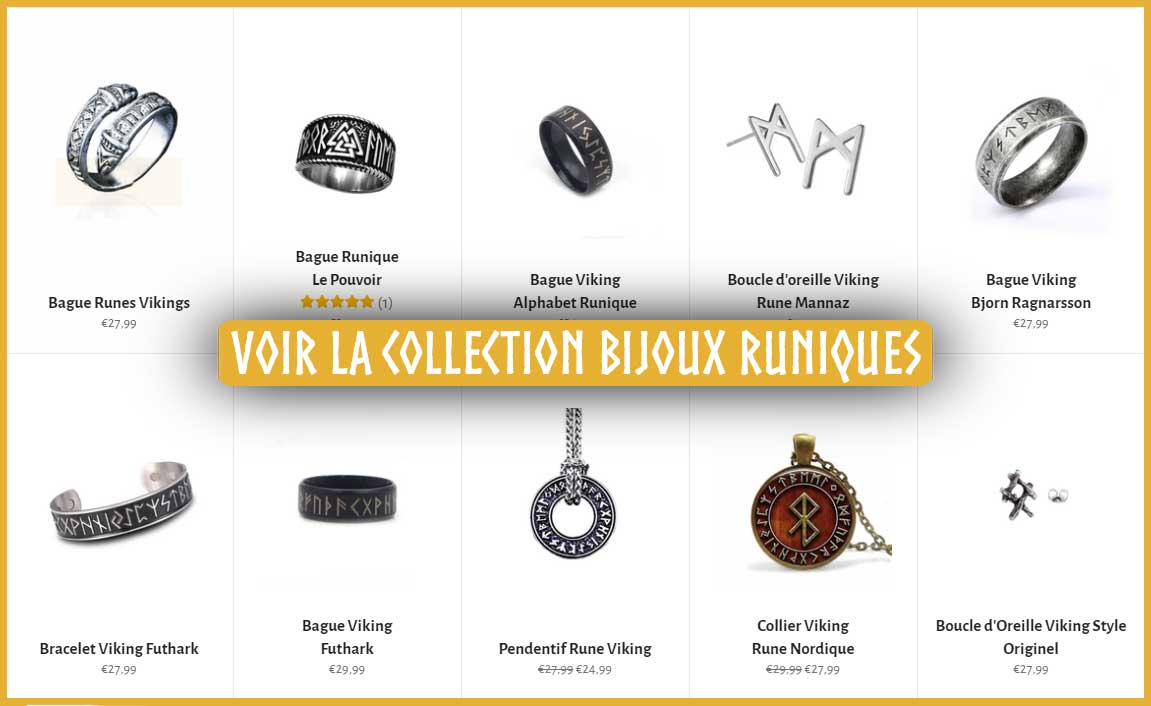 Bijoux Vikings Runes