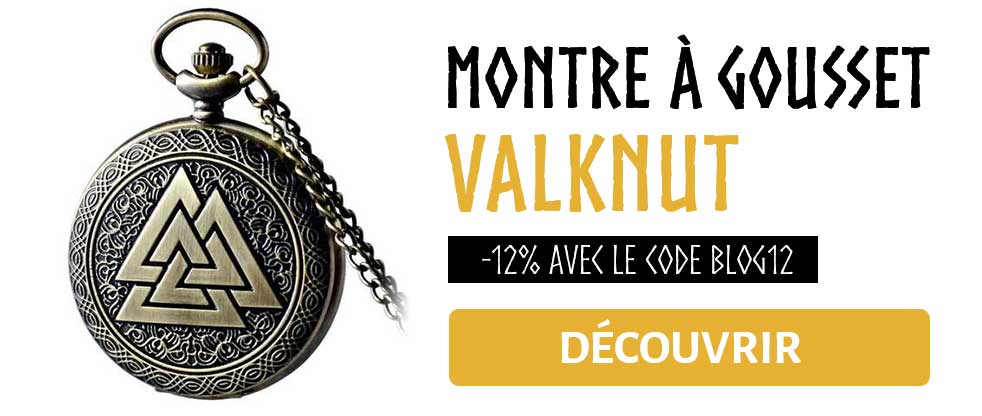 Monte à Gousset Viking Valknut 