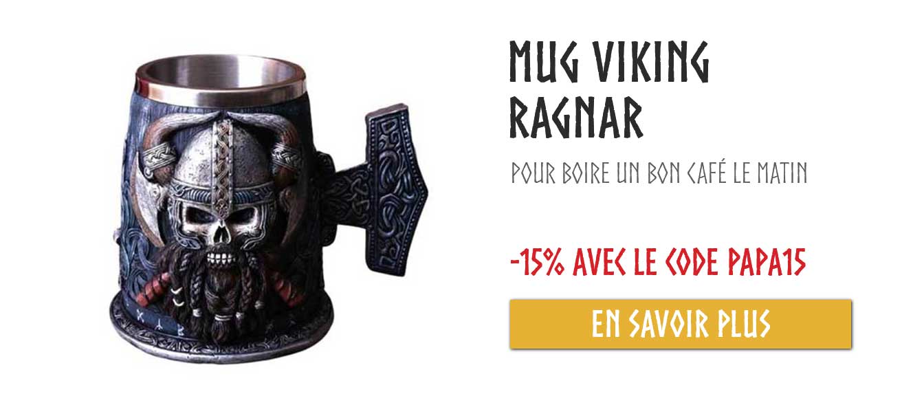 Mug viking pour la fête des pères