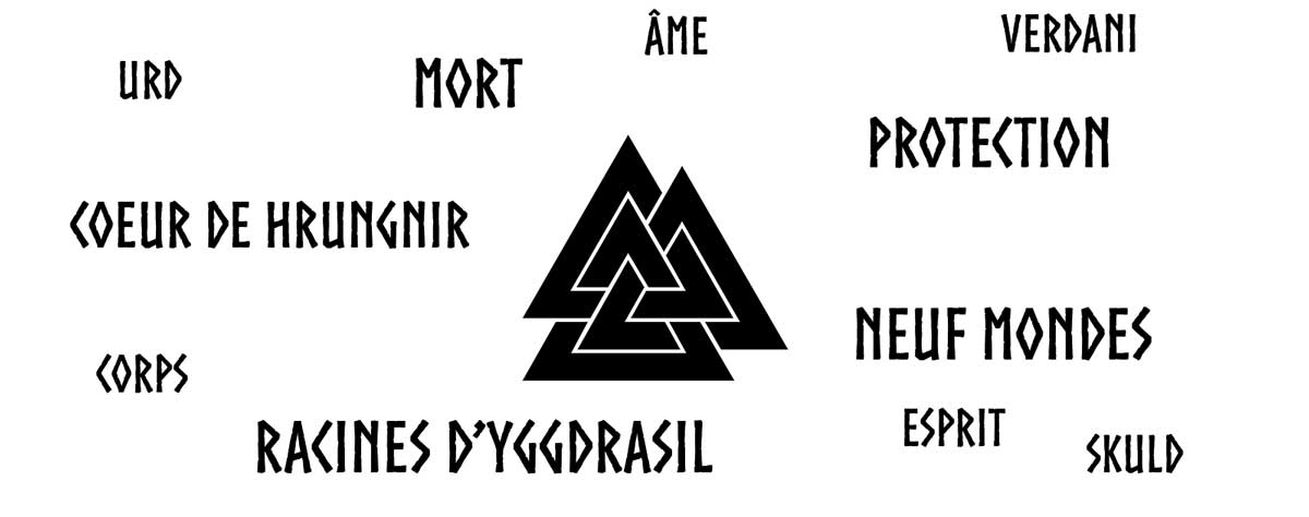Meaning Valknut number 3 and 9