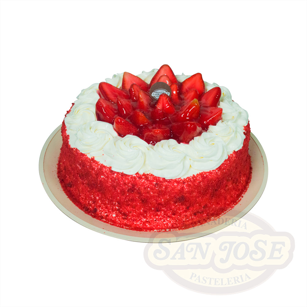 Compra pasteles vitrina flan y queso - Redvelvet con Cheesecake |  Pastelería San José