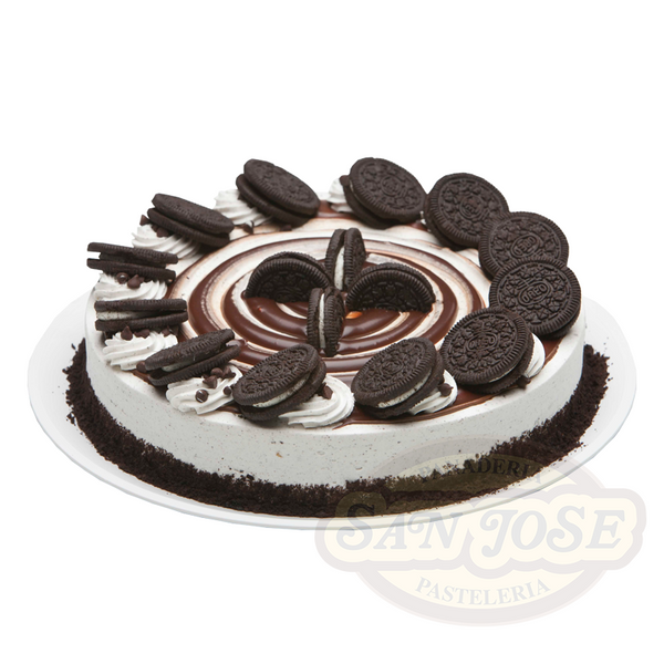 Compra pasteles vitrina flan y queso - Pastel Oreo | Pastelería San José